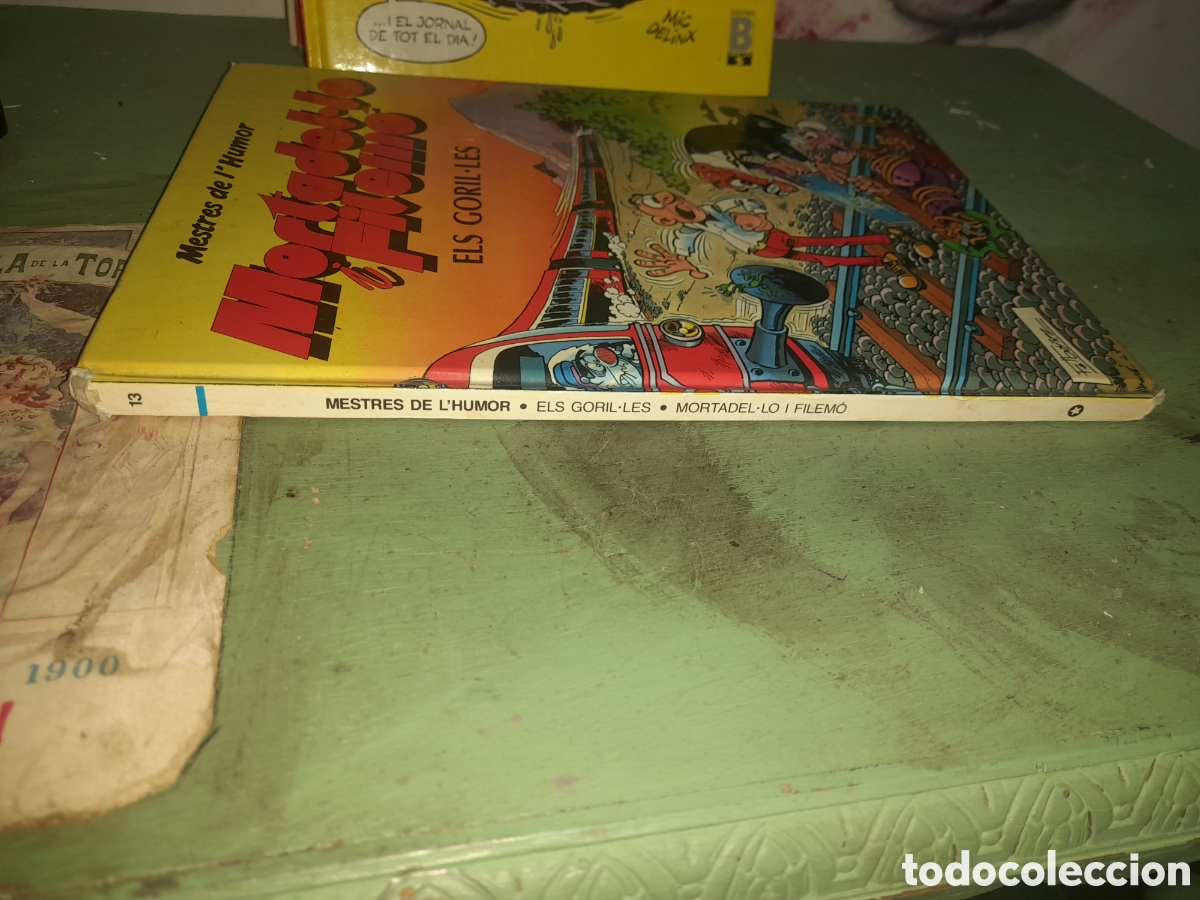 C&oacute;mics: Mortadel.lo i Filem&oacute; , Els goril.les n&uacute;mero 13 en Catalan - Foto 3