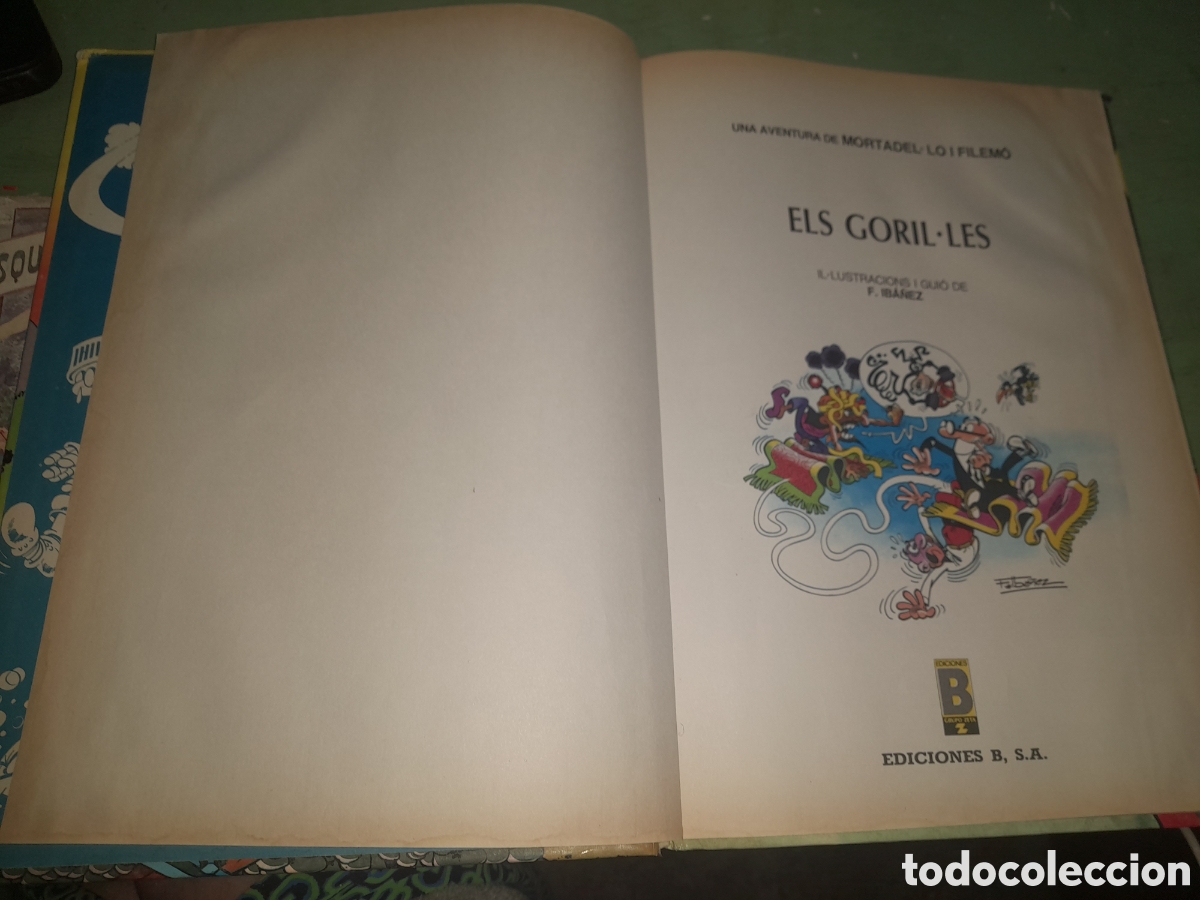 C&oacute;mics: Mortadel.lo i Filem&oacute; , Els goril.les n&uacute;mero 13 en Catalan - Foto 7