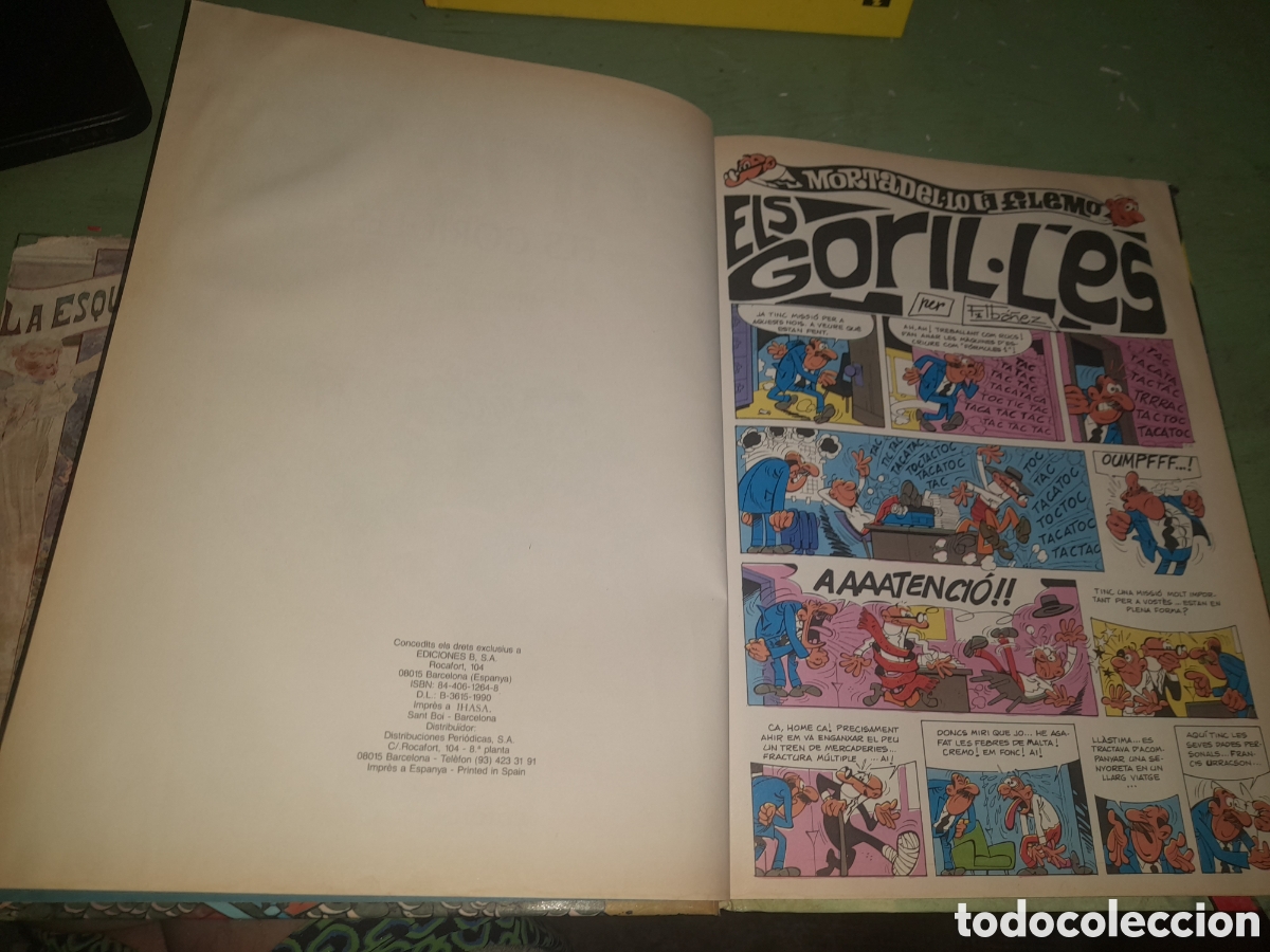 C&oacute;mics: Mortadel.lo i Filem&oacute; , Els goril.les n&uacute;mero 13 en Catalan - Foto 8