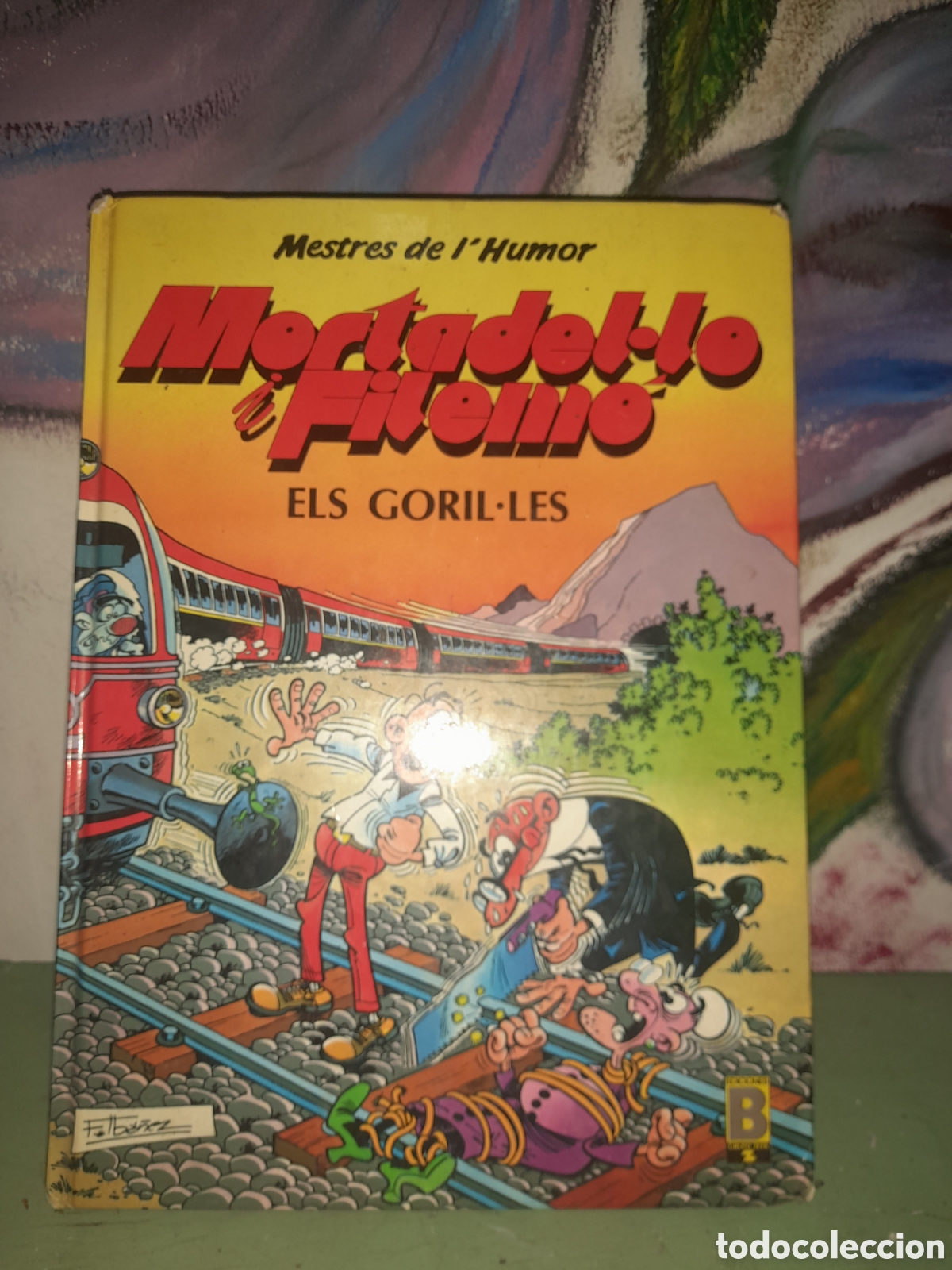C&oacute;mics: Mortadel.lo i Filem&oacute; , Els goril.les n&uacute;mero 13 en Catalan - Foto 1
