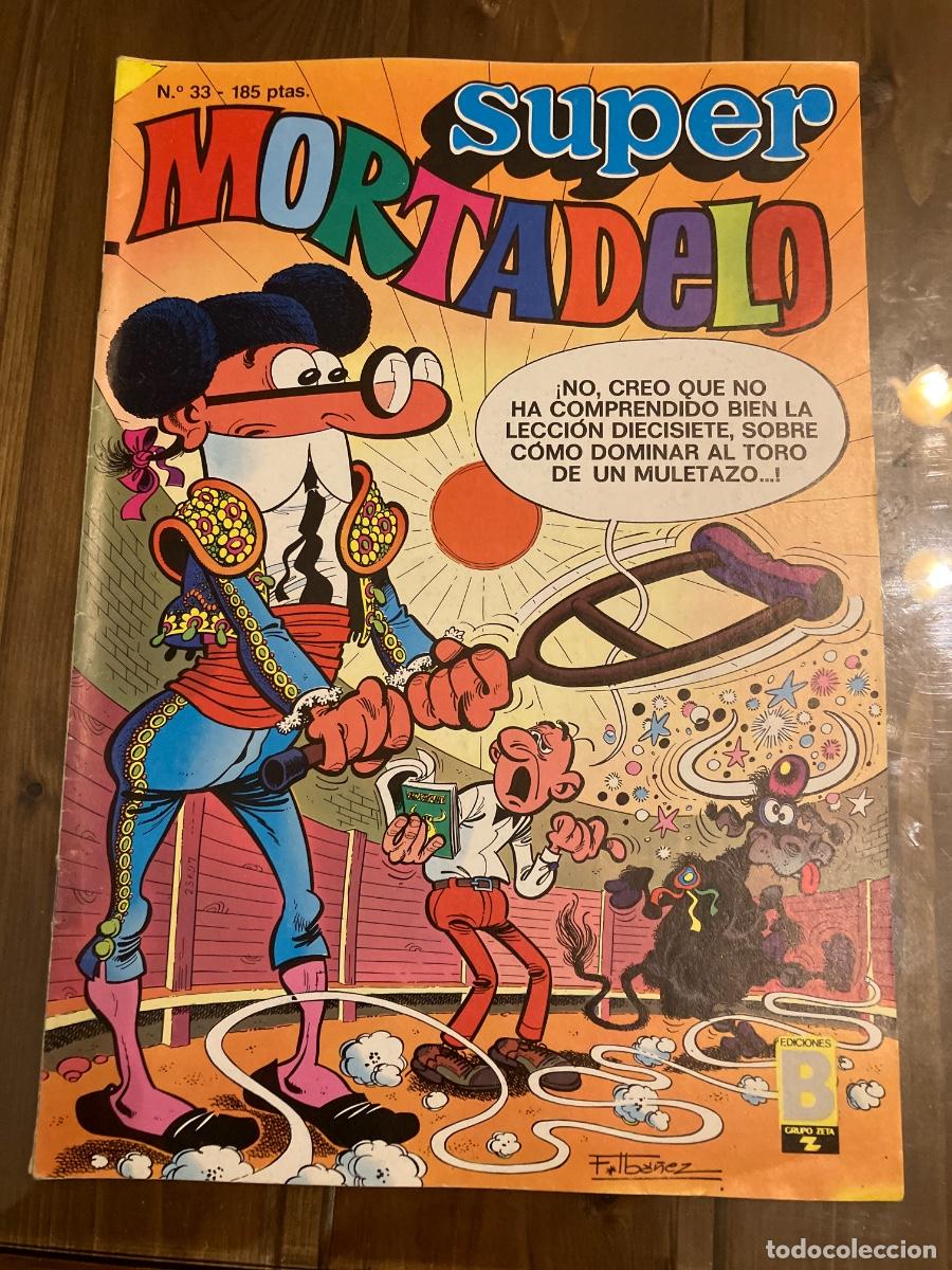 C&oacute;mics: SUPER MORTADELO - N&Uacute;MERO 33 - EDICIONES B - Foto 1