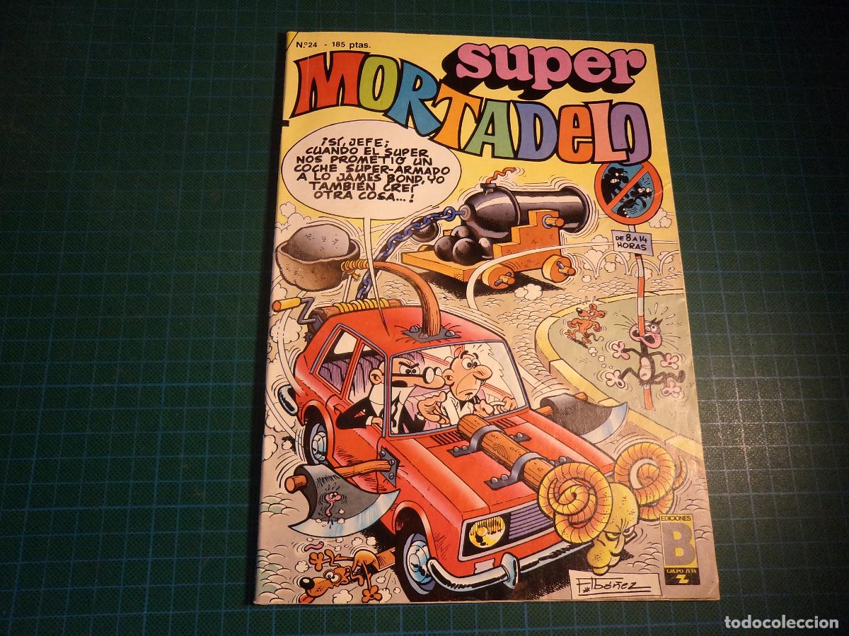 C&oacute;mics: Super Mortadelo. N&ordm; 24. Ediciones B. (Ref. 6-B) - Foto 1