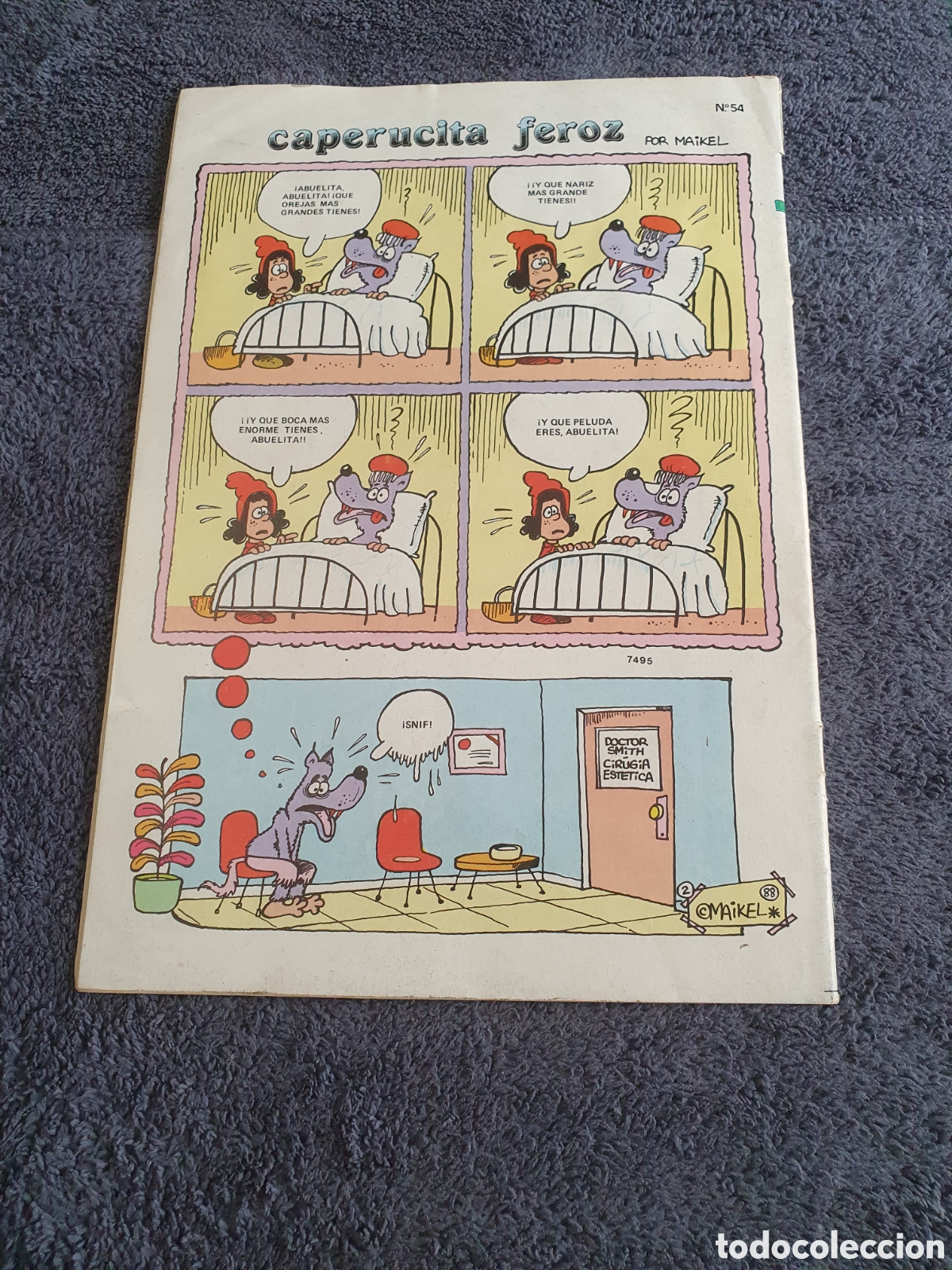 C&oacute;mics: L8. Zipi Zape - N&uacute;m. 54, Marzo De 1988, Ediciones B. - Foto 2