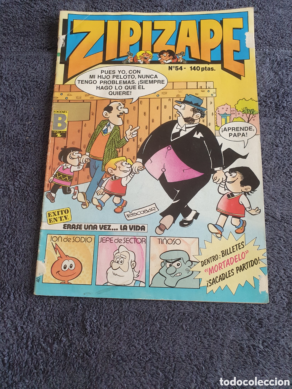 C&oacute;mics: L8. Zipi Zape - N&uacute;m. 54, Marzo De 1988, Ediciones B. - Foto 1