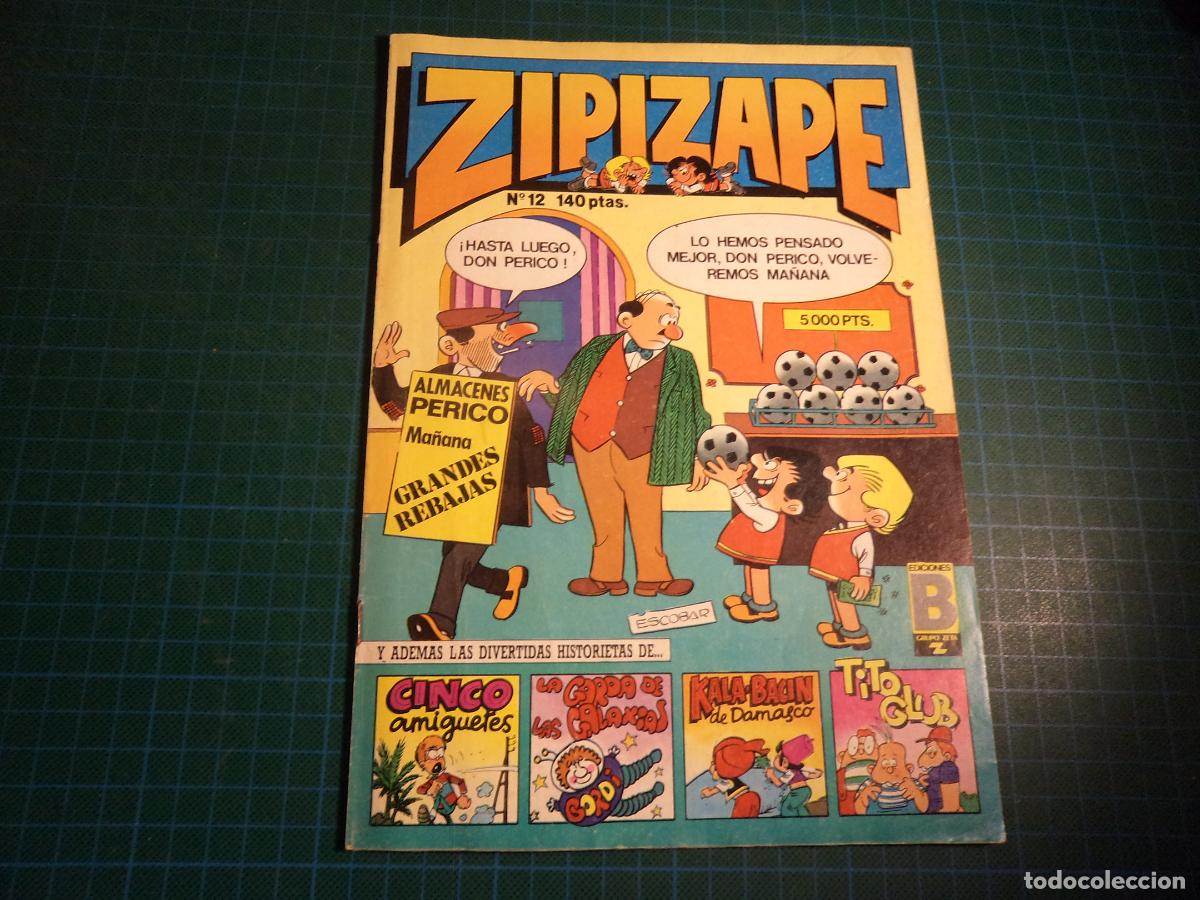 C&oacute;mics: Zipi Zape. N&ordm; 12. Ediciones B. (Ref. 15-B) - Foto 1