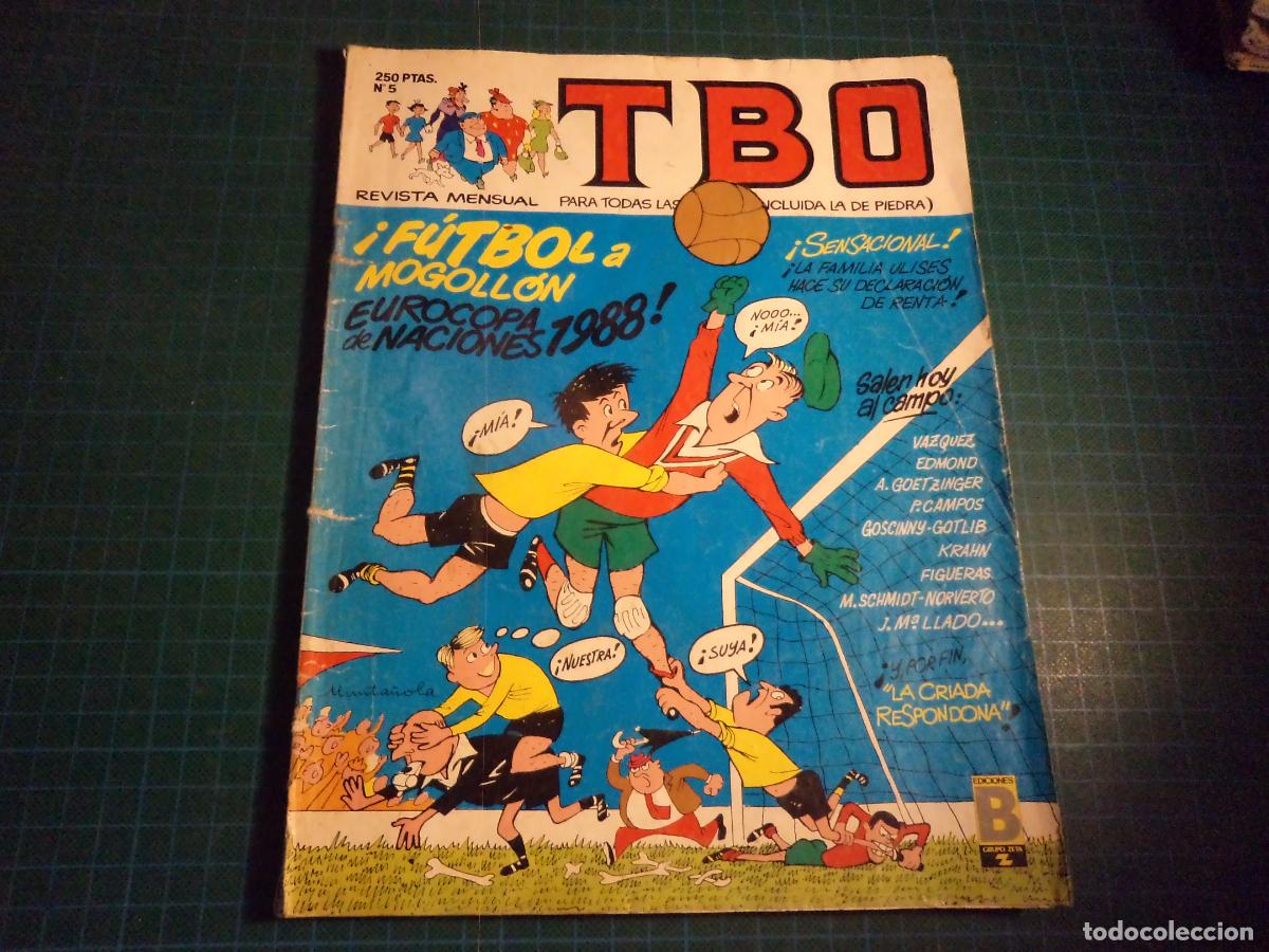 C&oacute;mics: TBO. N&ordm; 5. Ediciones B. Con se&ntilde;ales de uso. (Ref. 15-B) - Foto 1