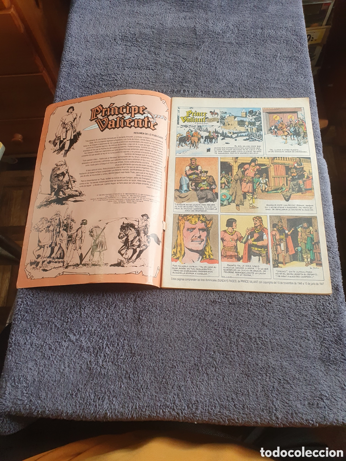 C&oacute;mics: L9. Pr&iacute;ncipe Valiente, N.&deg;17, De 1988, Ediciones B. - Foto 2