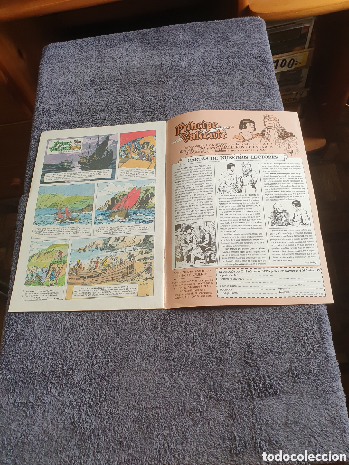 C&oacute;mics: L9. Pr&iacute;ncipe Valiente, N.&deg;46, De 1988, Ediciones B. - Foto 4