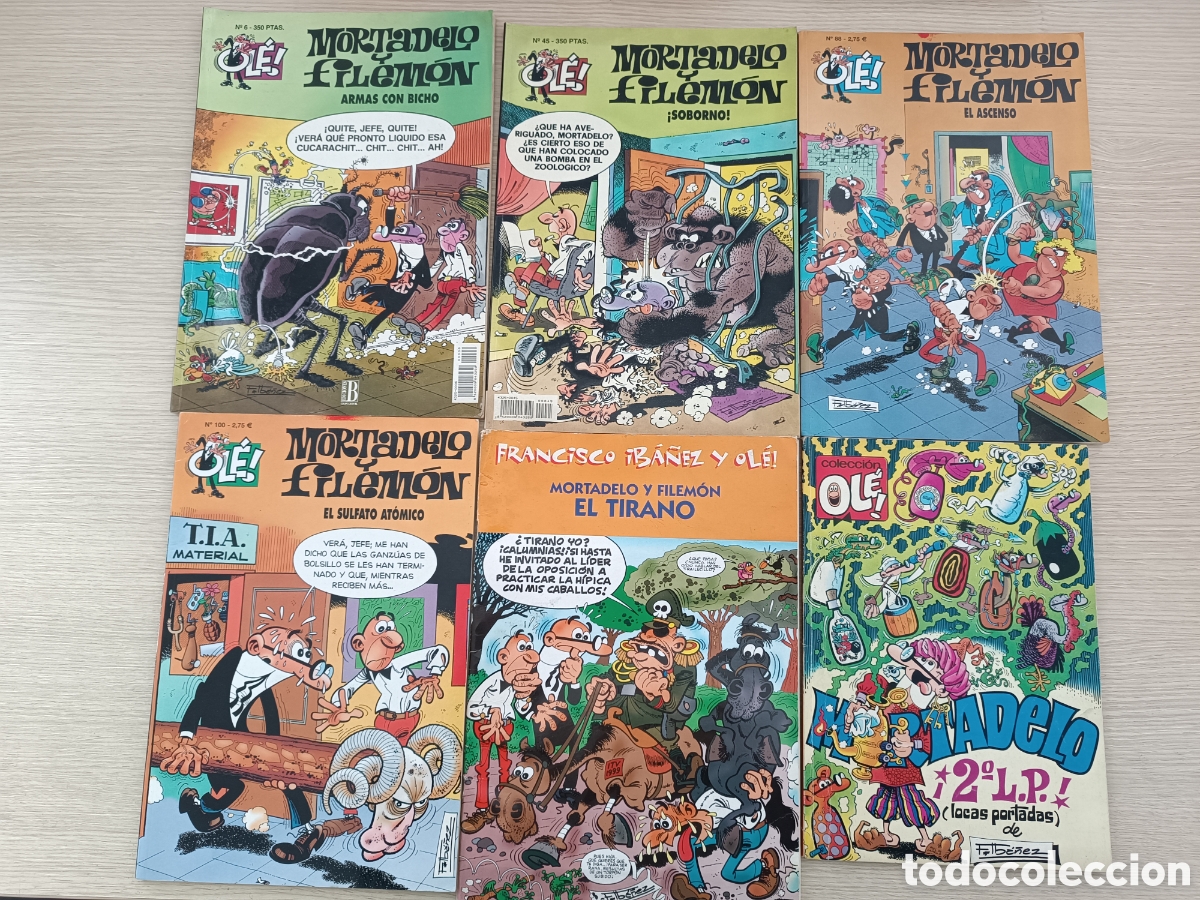 C&oacute;mics: Lote 6 comics Mortadelo y Filem&oacute;n de 1991 a 2004 - Foto 1