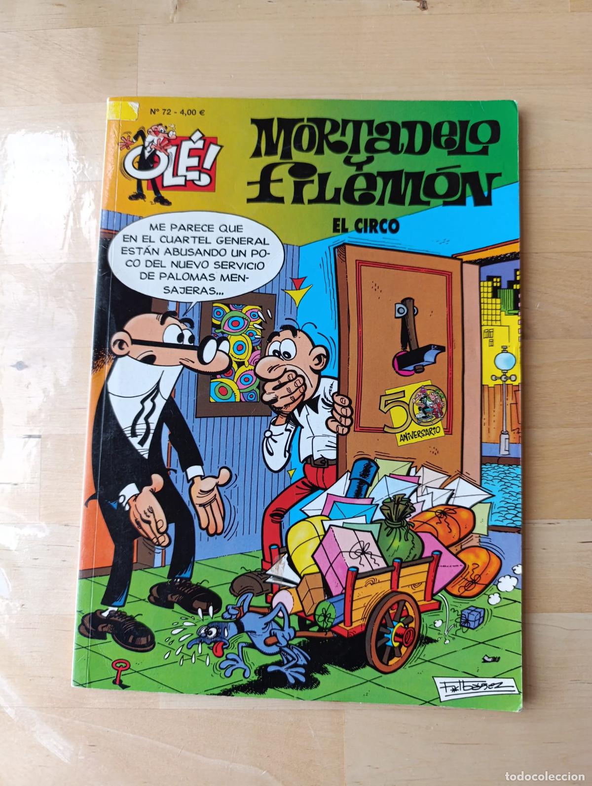 C&oacute;mics: Ediciones B. Colecci&oacute;n Ol&eacute; Mortadelo y Filem&oacute;n. N&ordm;72. - Foto 1