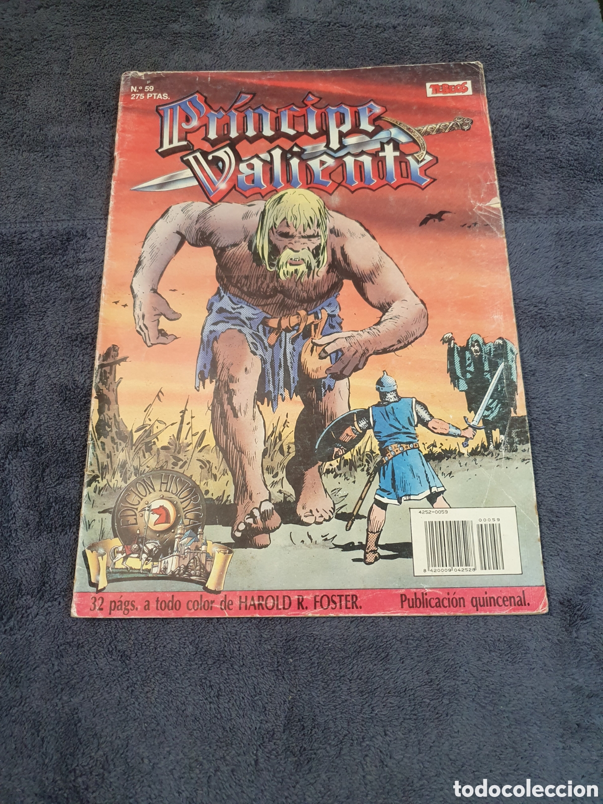 C&oacute;mics: L10. Pr&iacute;ncipe Valiente, N.&deg;59, De 1988, Ediciones B. - Foto 1