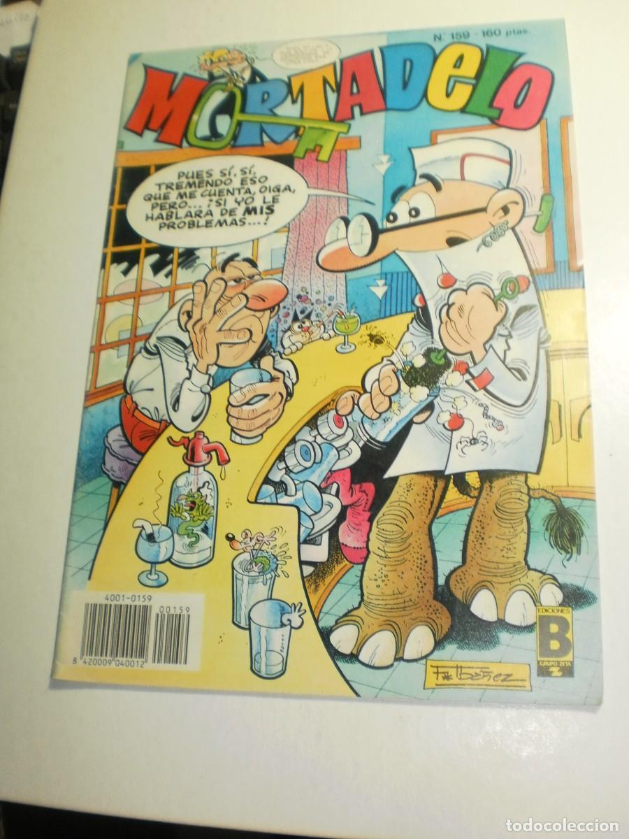 C&oacute;mics: mortadelo n&ordm; 159. ediciones B 1990. pasatiempos intacto (seminuevo) - Foto 1