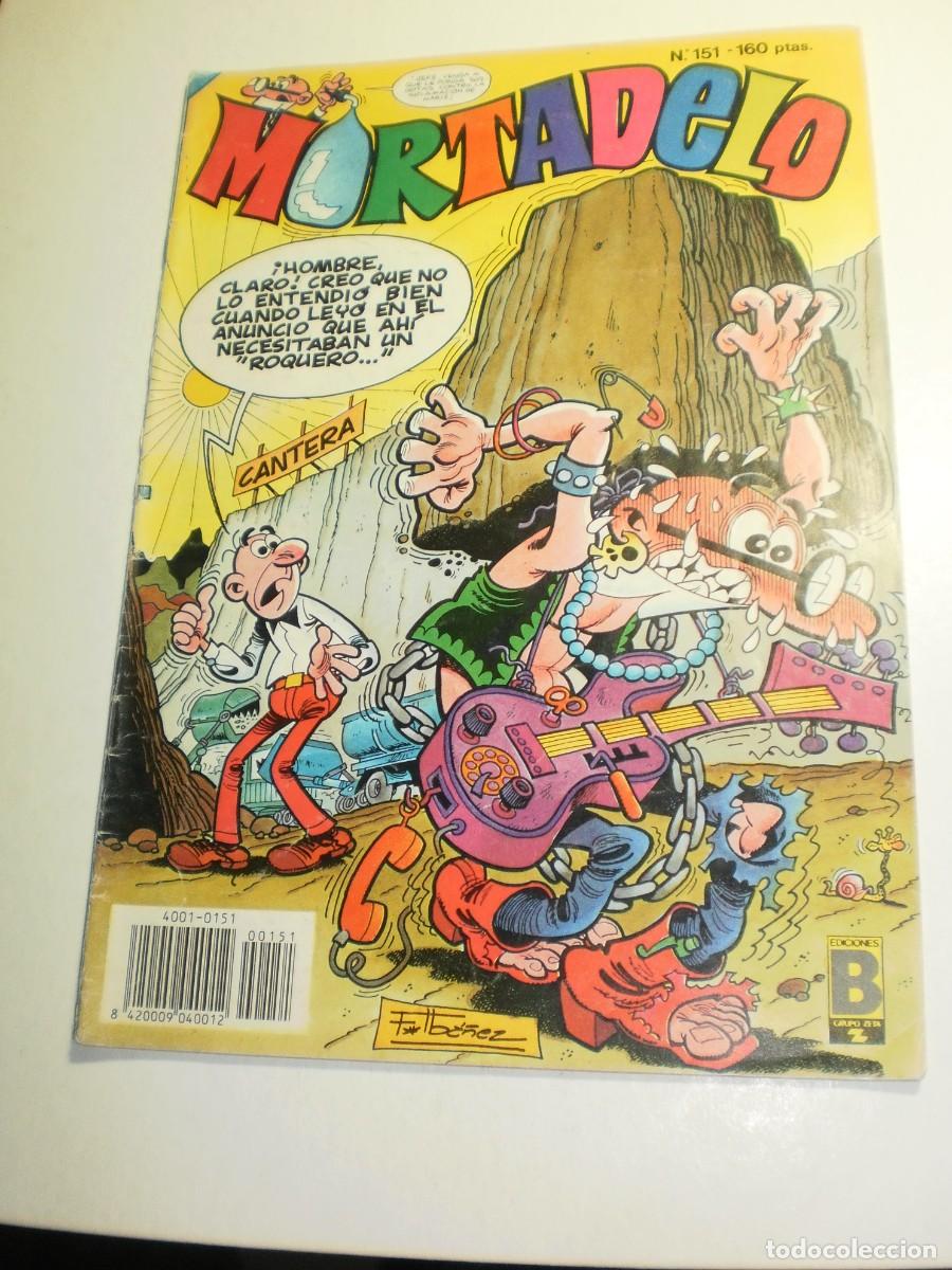 C&oacute;mics: mortadelo n&ordm; 151. ediciones B 1990. pasatiempos intacto (seminuevo) - Foto 1