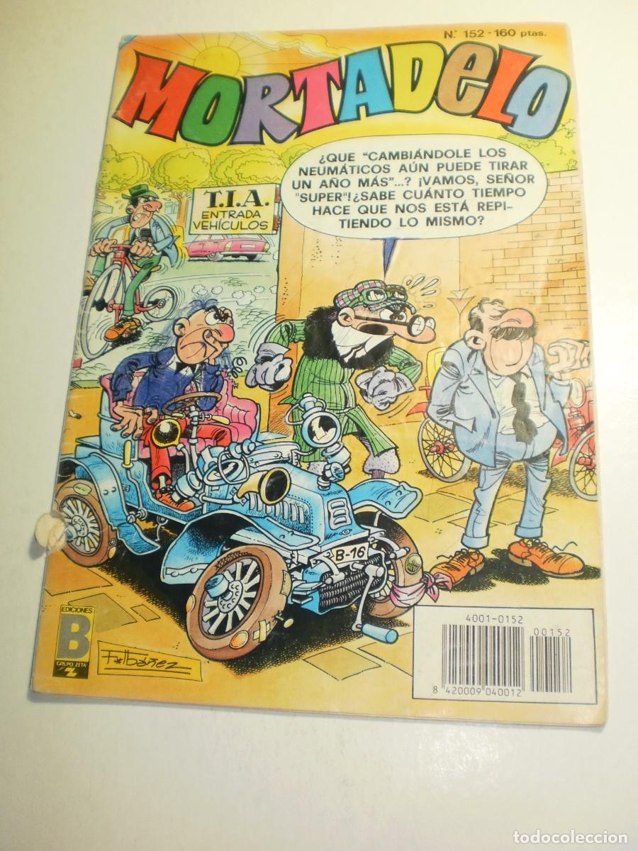 C&oacute;mics: mortadelo n&ordm; 152. ediciones B 1990 (alg&uacute;n defecto) - Foto 1