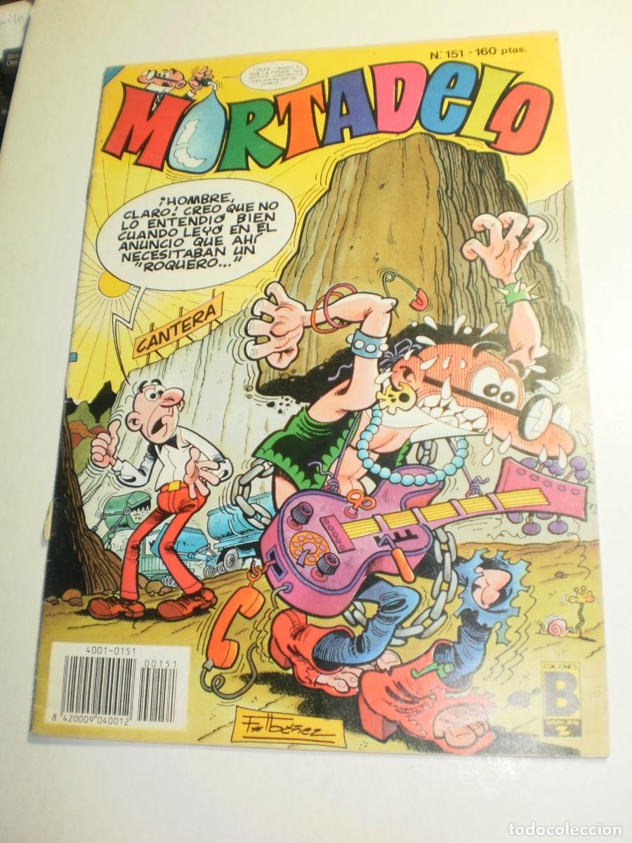 C&oacute;mics: mortadelo n&ordm; 151. ediciones B 1990. pasatiempos intacto (seminuevo) - Foto 1