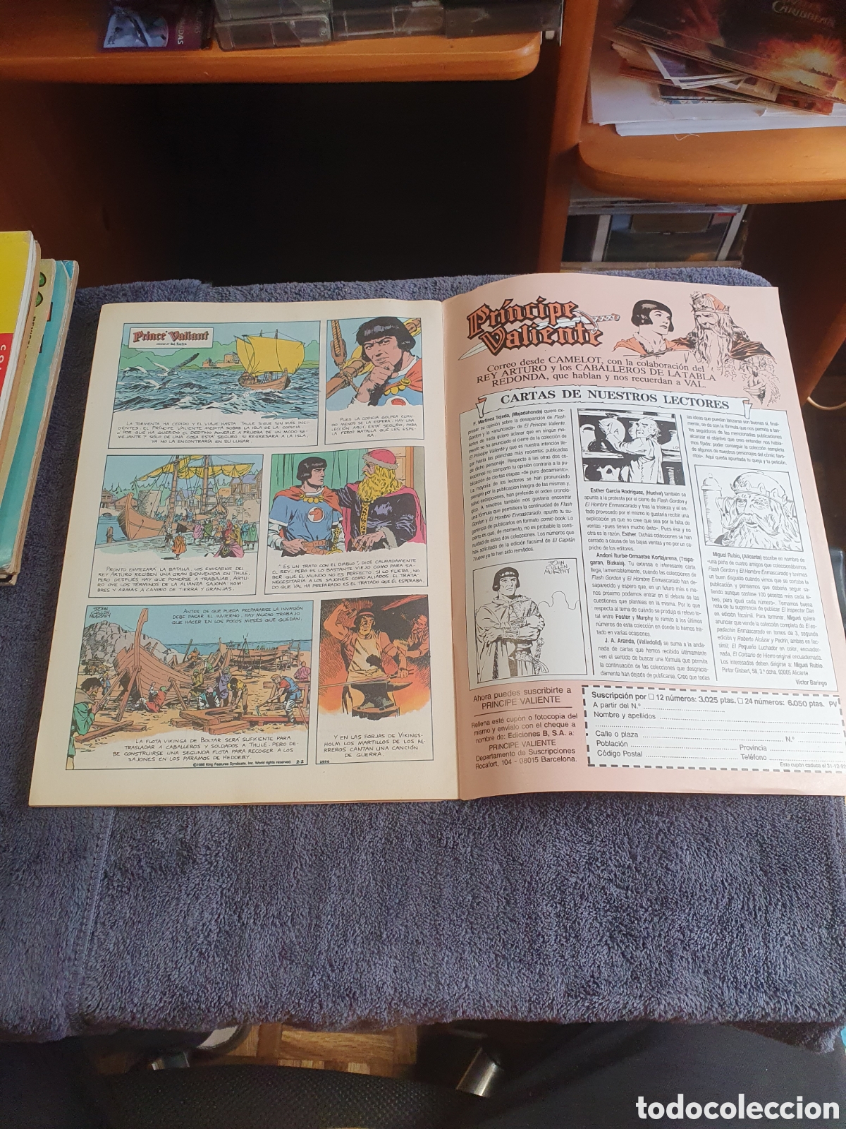 C&oacute;mics: L10. Pr&iacute;ncipe Valiente, N.&deg;80, De 1988, Ediciones B. - Foto 5