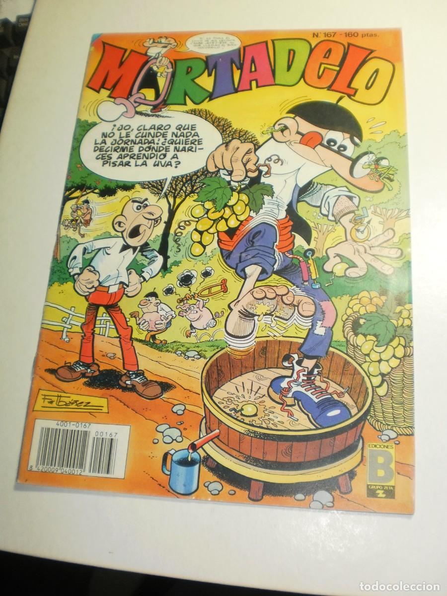 C&oacute;mics: mortadelo n&ordm; 167. ediciones B 1990. pasatiempos intacto (seminuevo) - Foto 1