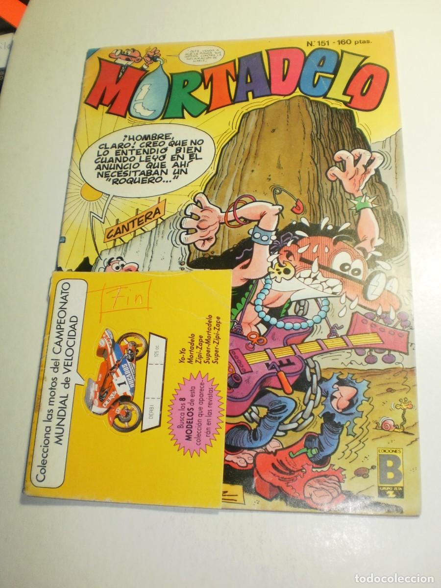 C&oacute;mics: mortadelo n&ordm; 151. ediciones B 1990. pasatiempos intacto (seminuevo) - Foto 1