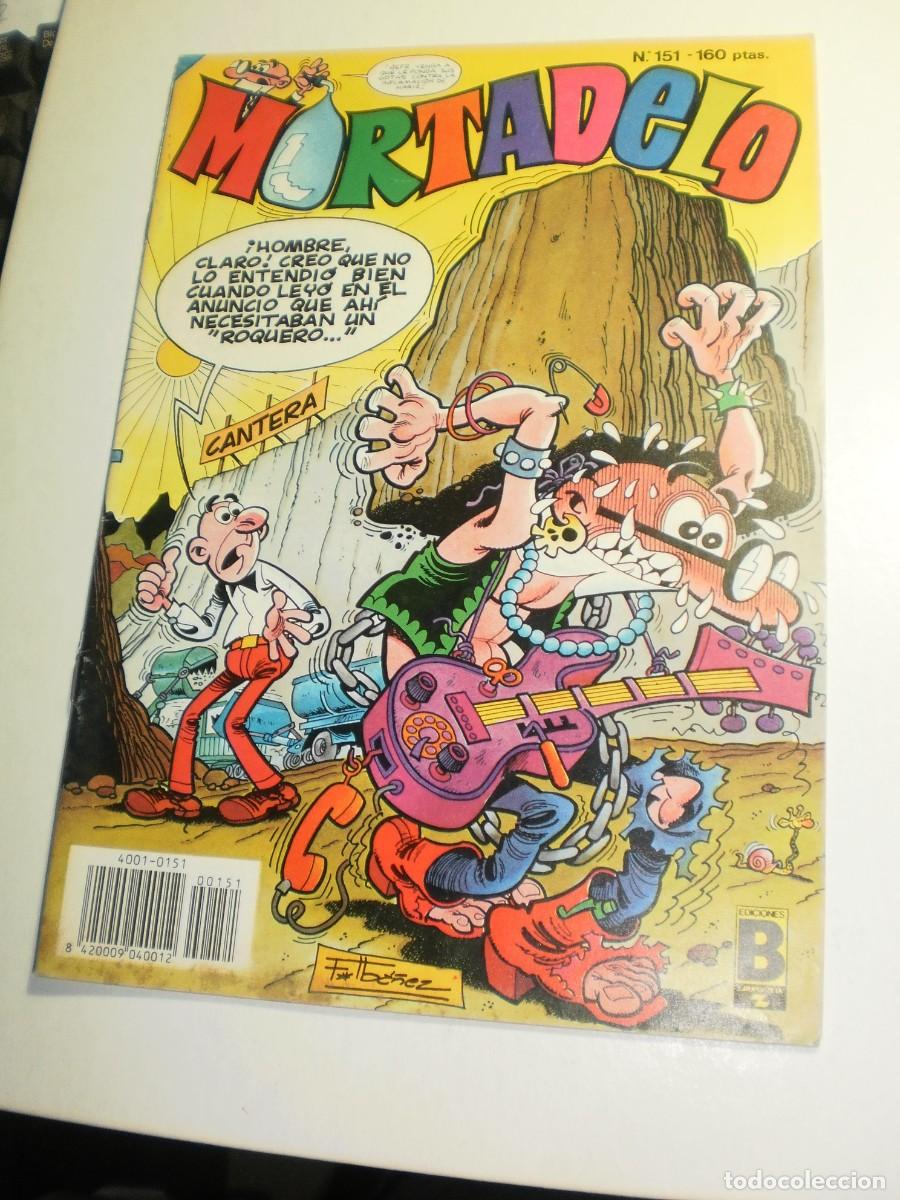 C&oacute;mics: mortadelo n&ordm; 151. ediciones B 1990. pasatiempos intacto (seminuevo) - Foto 1