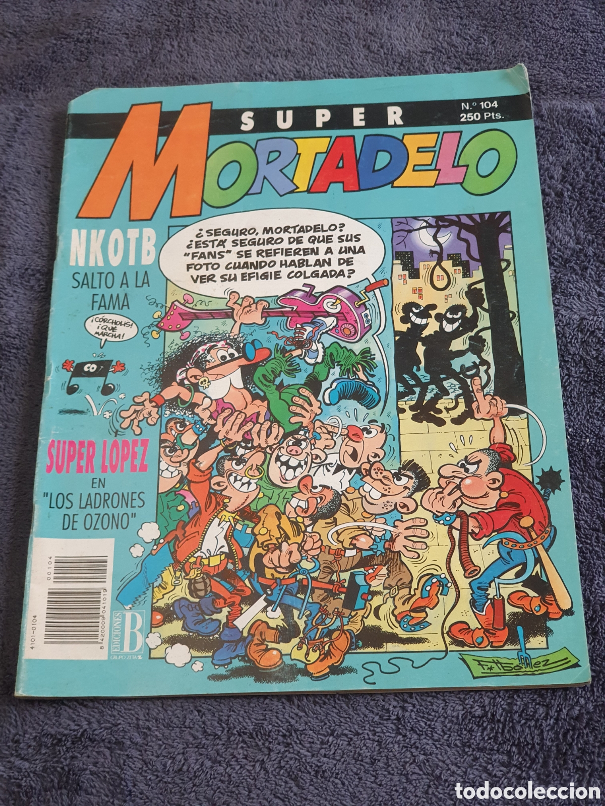 C&oacute;mics: L12. Super Mortadelo, N.&deg;104, Ediciones B, 1992. - Foto 1