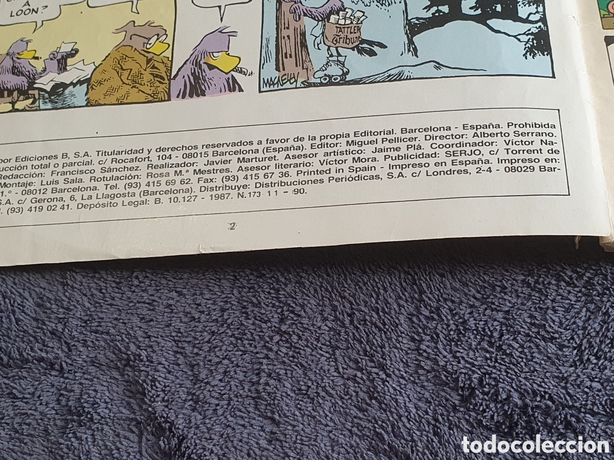 C&oacute;mics: L12. Mortadelo, N.&deg;173, Ediciones B 1987. - Foto 3