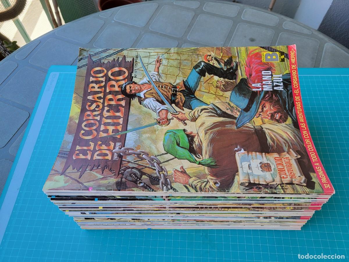 C&oacute;mics: El corsario de hierro, completa 58 n&uacute;meros, ediciones B. - Foto 1