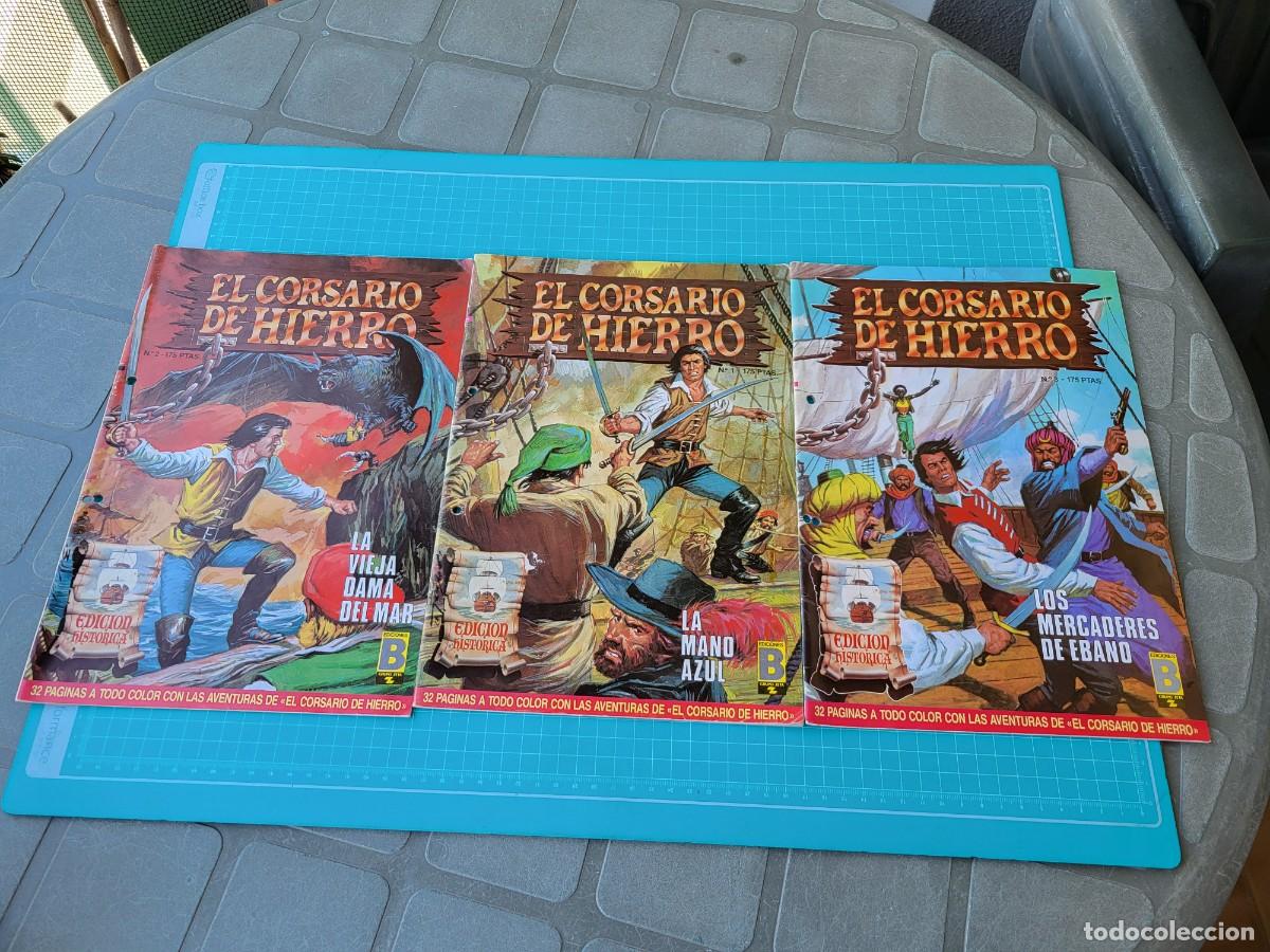 C&oacute;mics: El corsario de hierro, completa 58 n&uacute;meros, ediciones B. - Foto 4