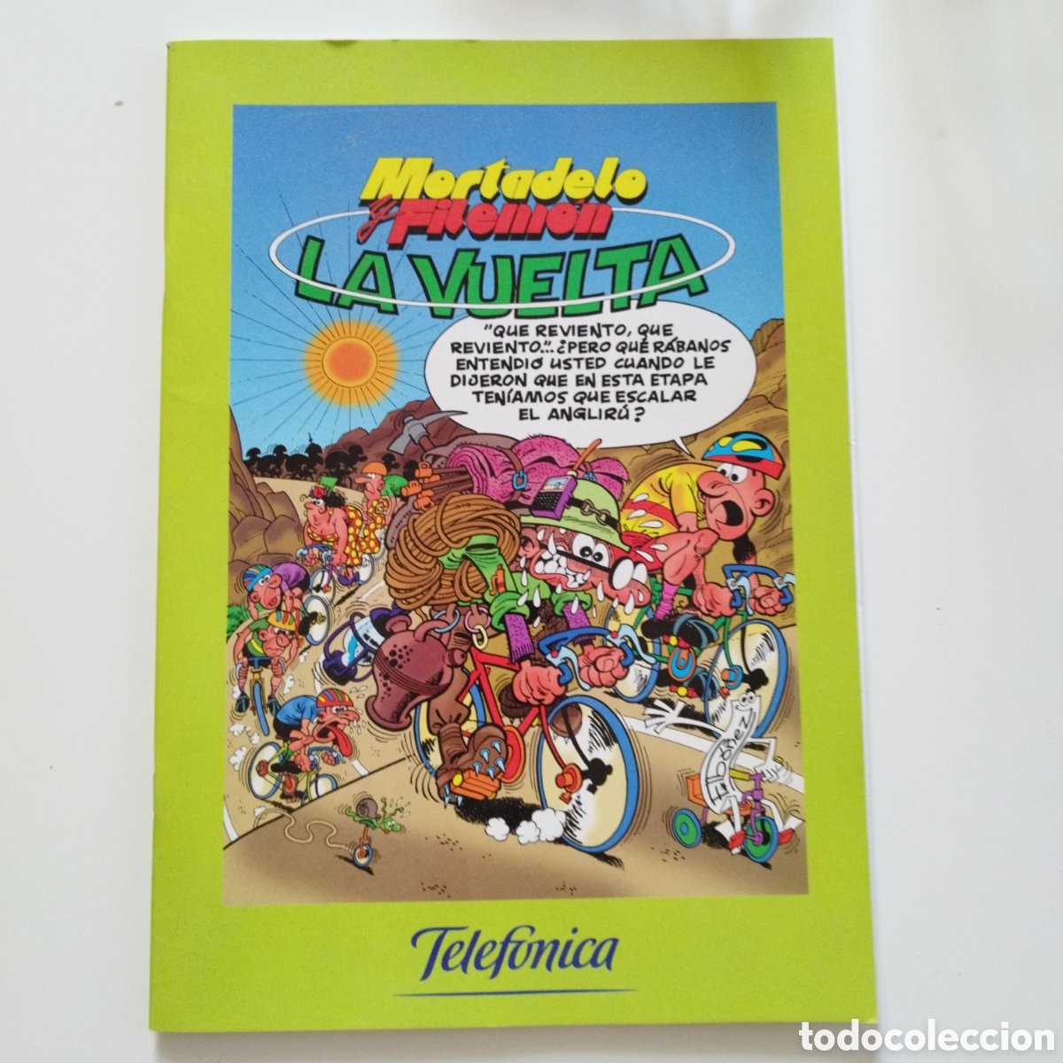 Fumetti: MORTADELO Y FILEMON / LA VUELTA / TELEFONICA