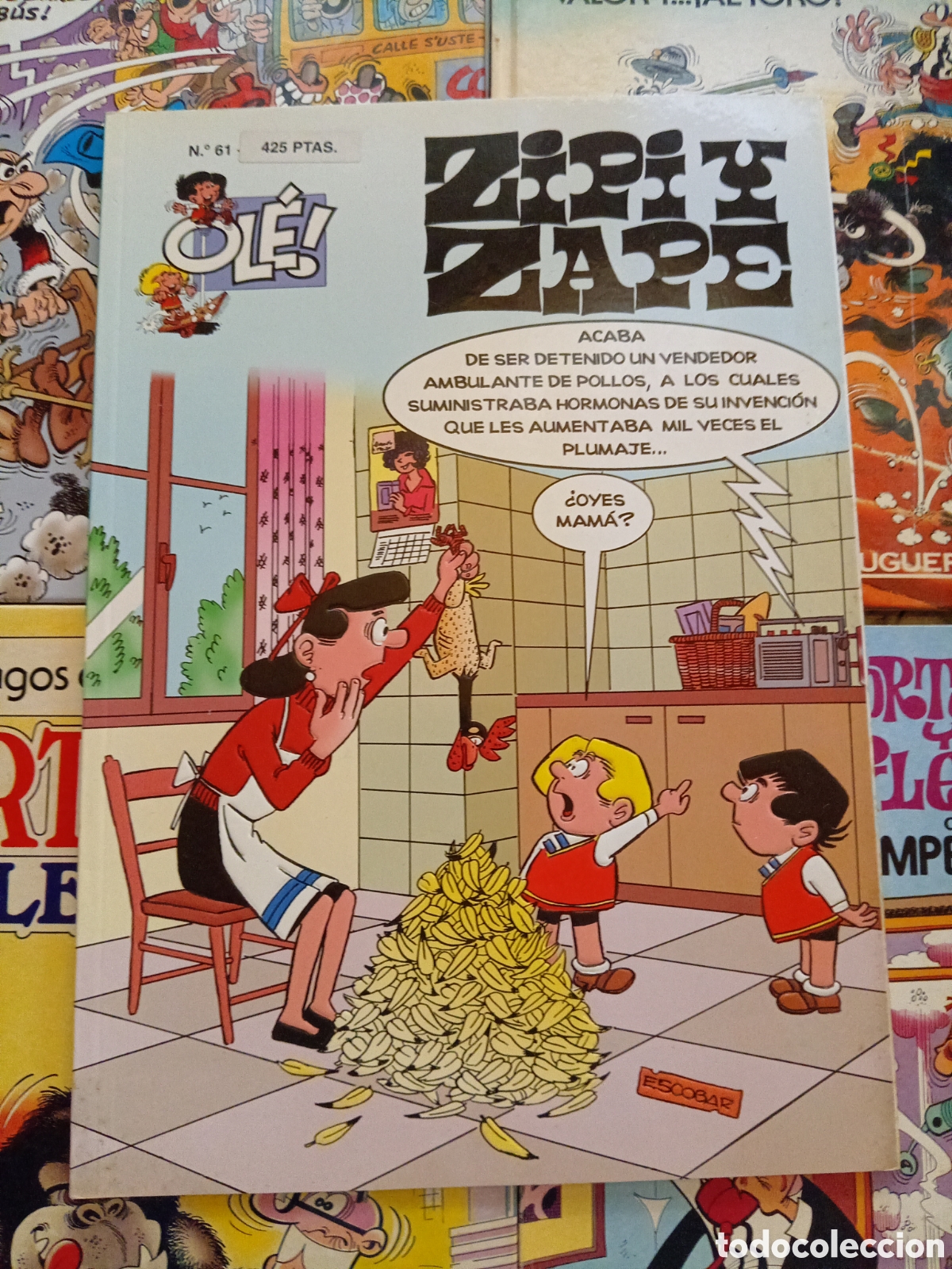 C&oacute;mics: Colecci&oacute;n Ol&eacute; Zipi y Zape 61 cj98 - Foto 1