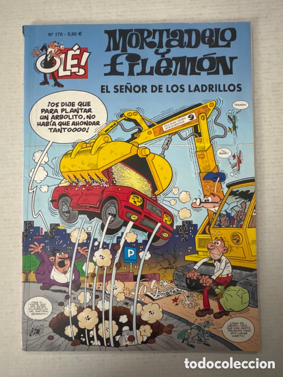 C&oacute;mics: MORTADELO Y FILEM&Oacute;N #170 OL&Eacute; grande - Ediciones B 3&ordf; Ed. - Foto 1