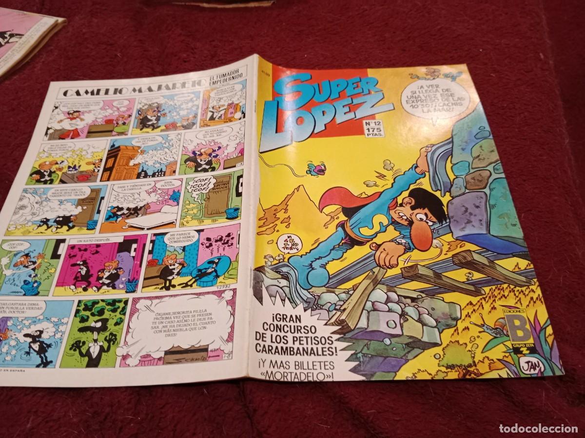 C&oacute;mics: SUPER LOPEZ N&ordm; 12 - EDICIONES B 1987 - Foto 1