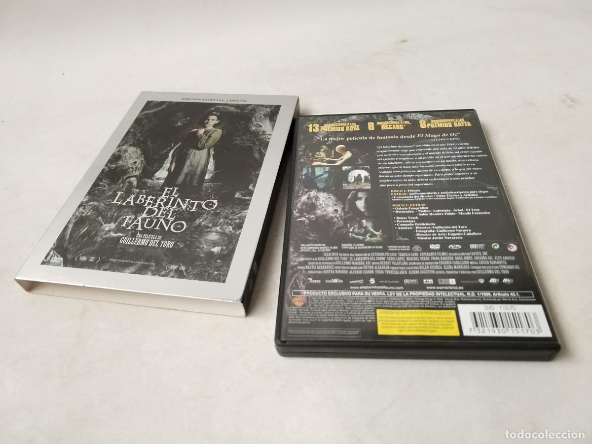 C&oacute;mics: 2 DVD EL LABERINTO DEL FAUNO DE GUILLERMO DEL TORO- c156 - Foto 2