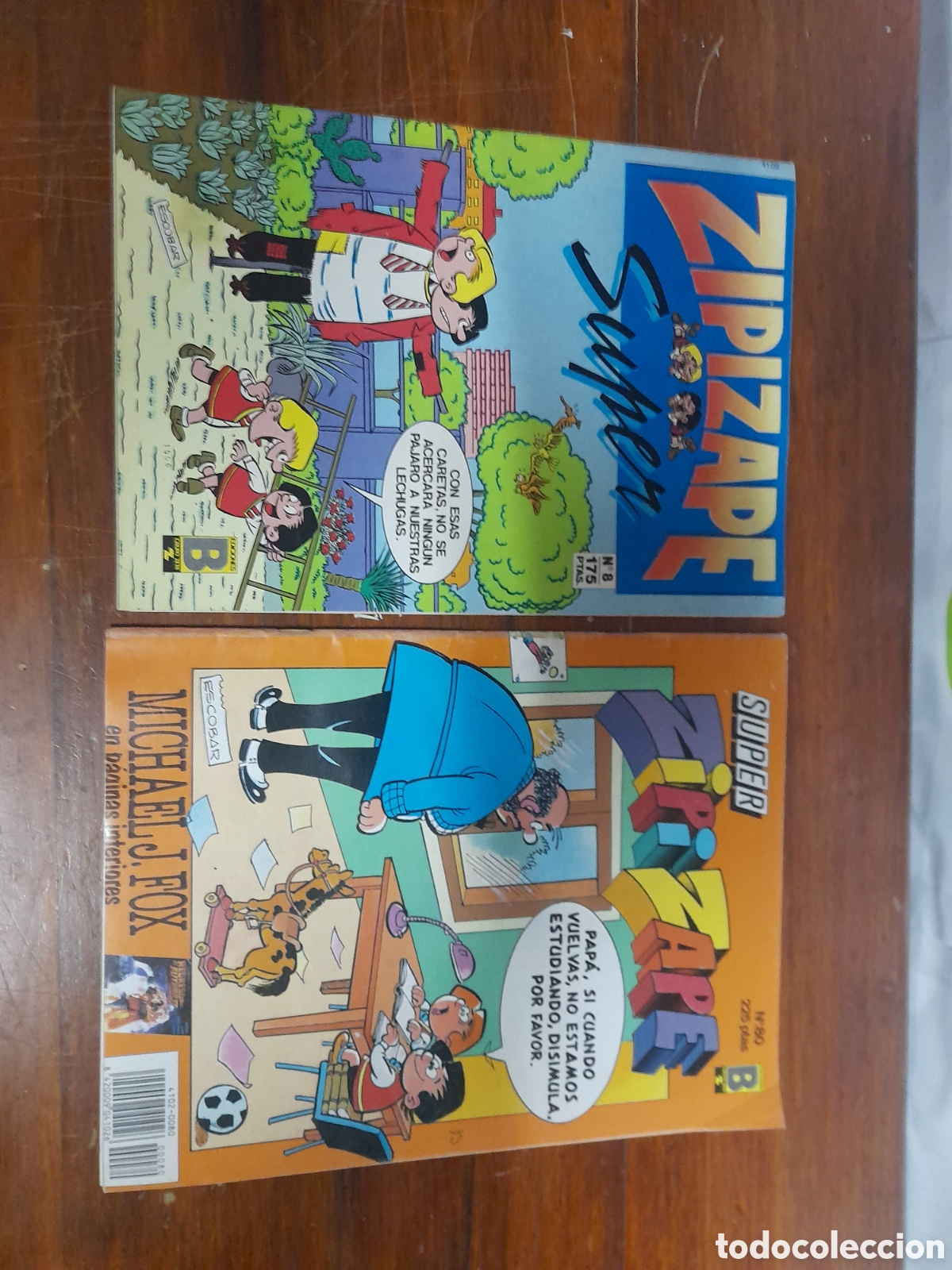 C&oacute;mics: S&uacute;per Zipi y Zape n&uacute;meros 8 y 80 a&ntilde;o 1987 - Foto 1