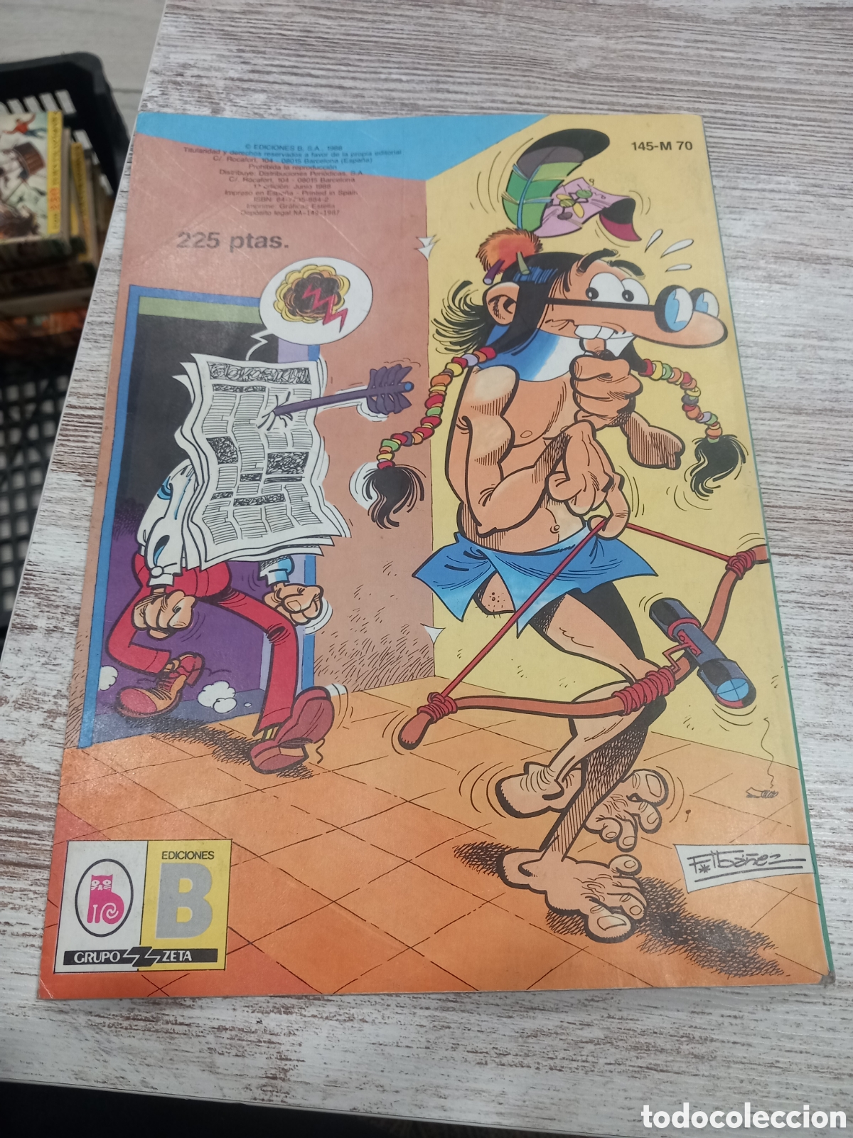 C&oacute;mics: C&oacute;mic Mortadelo y Filemon 1988 Los Guardaespaldas | Colecci&oacute;n Ol&eacute; | Ediciones B - Foto 2