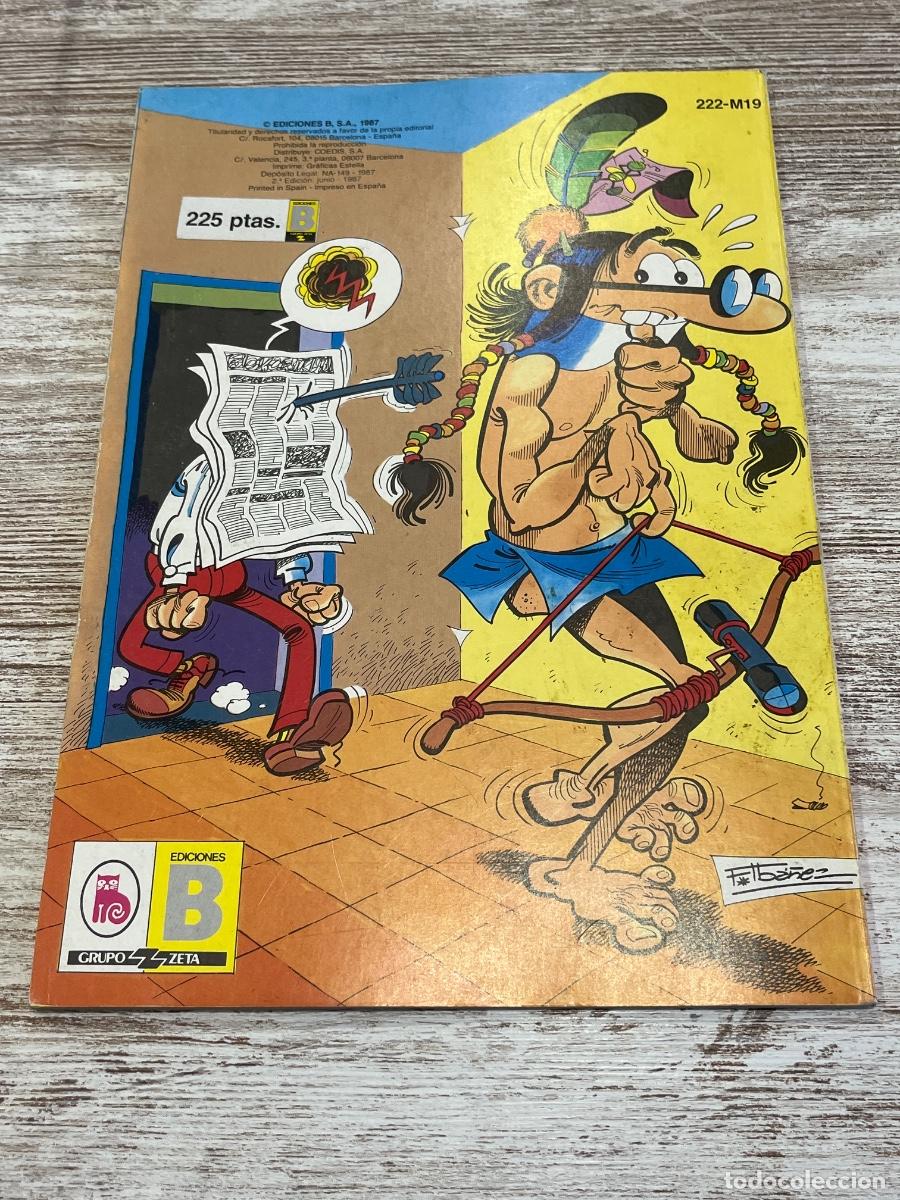 C&oacute;mics: C&oacute;mic Mortadelo y Filem&oacute;n con el Botones Sacarino 1987 | Colecci&oacute;n Ol&eacute; | Ediciones B - Foto 2