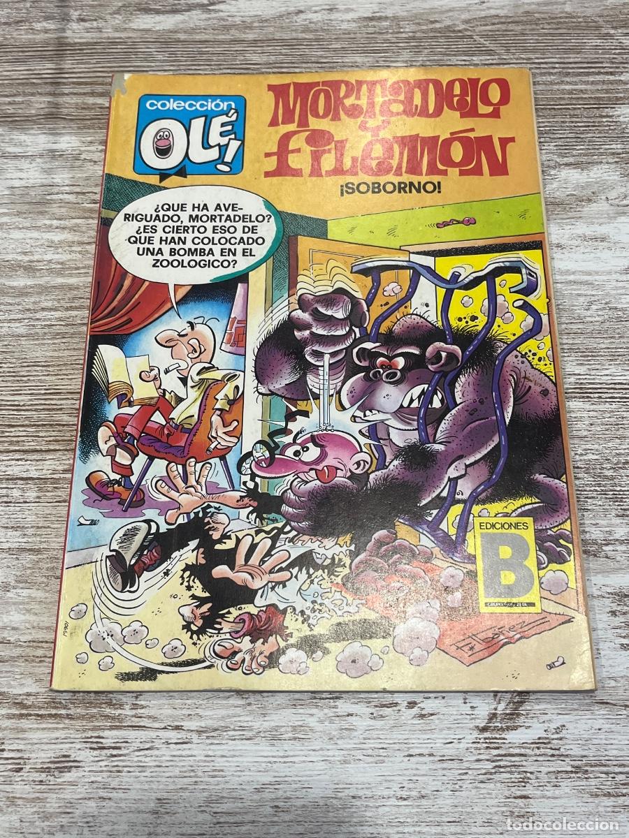 C&oacute;mics: C&oacute;mic Mortadelo y Filem&oacute;n Soborno | Colecci&oacute;n Ol&eacute; | Ediciones B - Foto 1