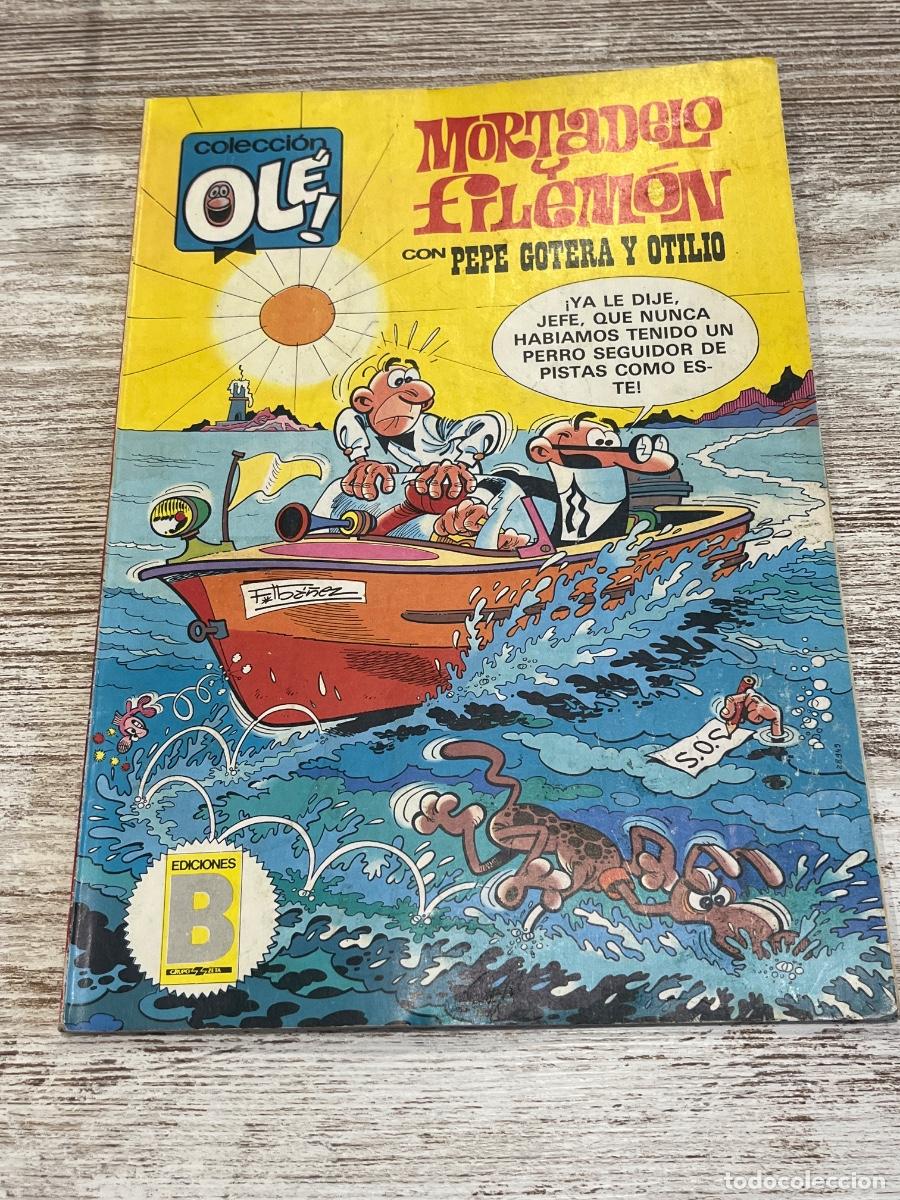 C&oacute;mics: C&oacute;mic Mortadelo y Filem&oacute;n con Pepe Gotera y Otilio | Colecci&oacute;n Ol&eacute; | Ediciones B - Foto 1