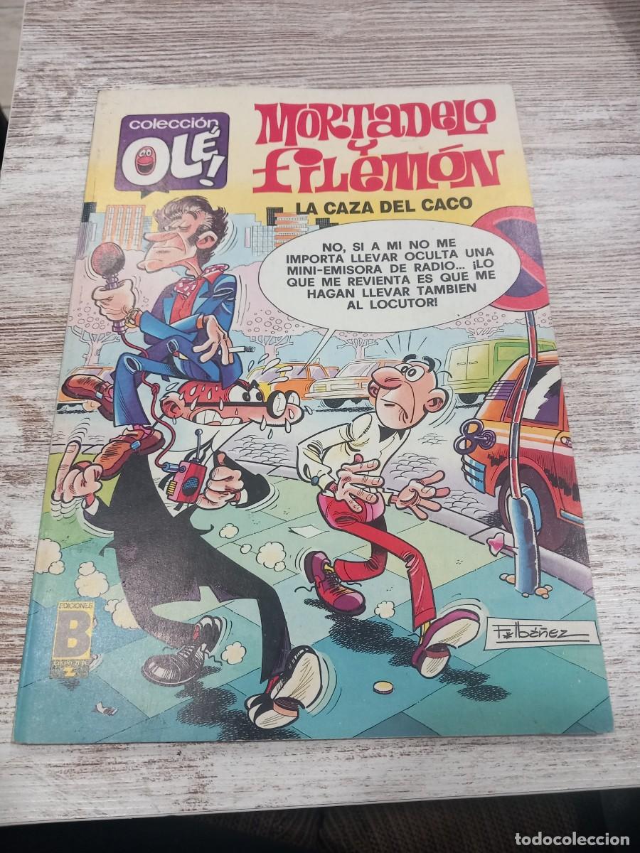 C&oacute;mics: C&oacute;mic Mortadelo y Filem&oacute;n La caza del caco 1987 | Colecci&oacute;n Ol&eacute; | Ediciones B - Foto 1