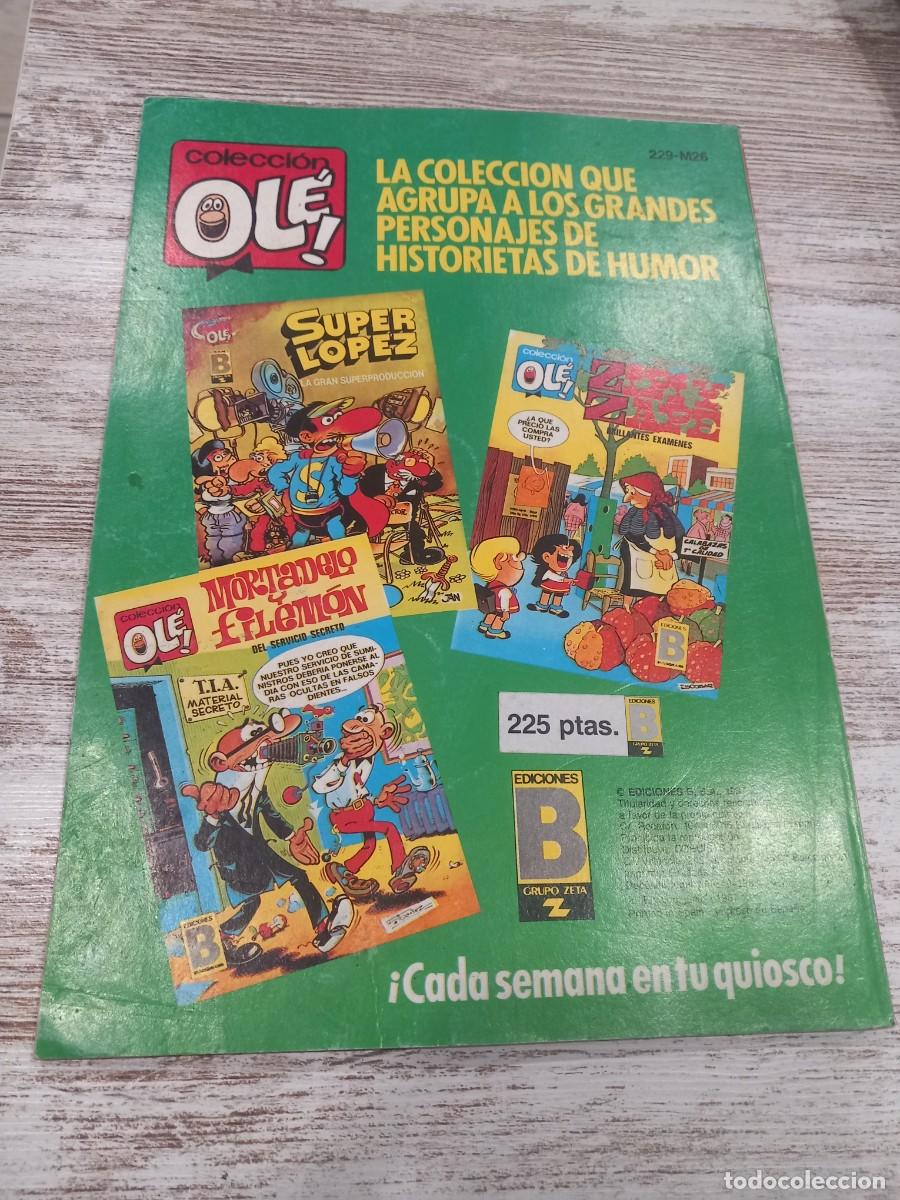 C&oacute;mics: C&oacute;mic Mortadelo y Filem&oacute;n Con Rompetechos 1987 | Colecci&oacute;n Ol&eacute; | Ediciones B - Foto 2