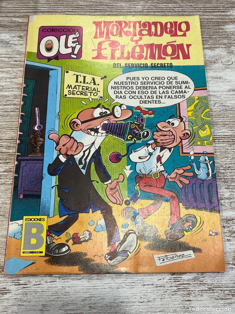 C&oacute;mics: C&oacute;mic Mortadelo y Filem&oacute;n del servicio Secreto 1987 | Colecci&oacute;n Ol&eacute; | Ediciones B - Foto 1