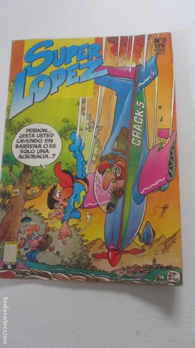 C&oacute;mics: SUPER LOPEZ. N&ordm; 3 EDICIONES B 1987 arx183 - Foto 1