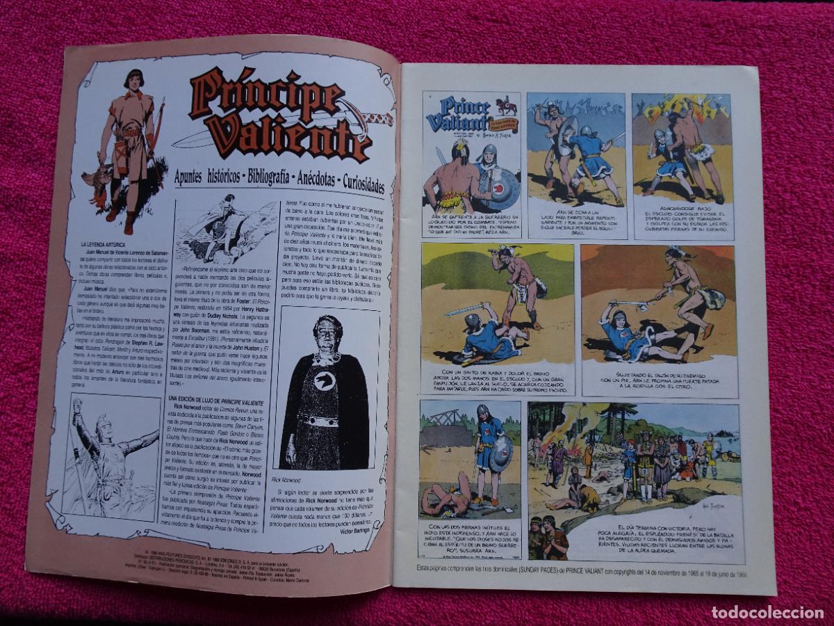 C&oacute;mics: pr&iacute;ncipe valiente 48 ediciones b 1988 edici&oacute;n hist&oacute;rica tebeos - Foto 2