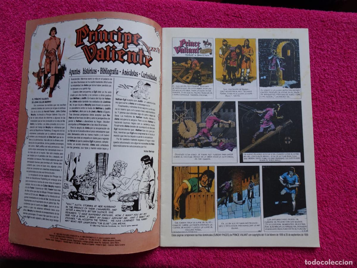 C&oacute;mics: pr&iacute;ncipe valiente 37 ediciones b 1988 edici&oacute;n hist&oacute;rica tebeos - Foto 2