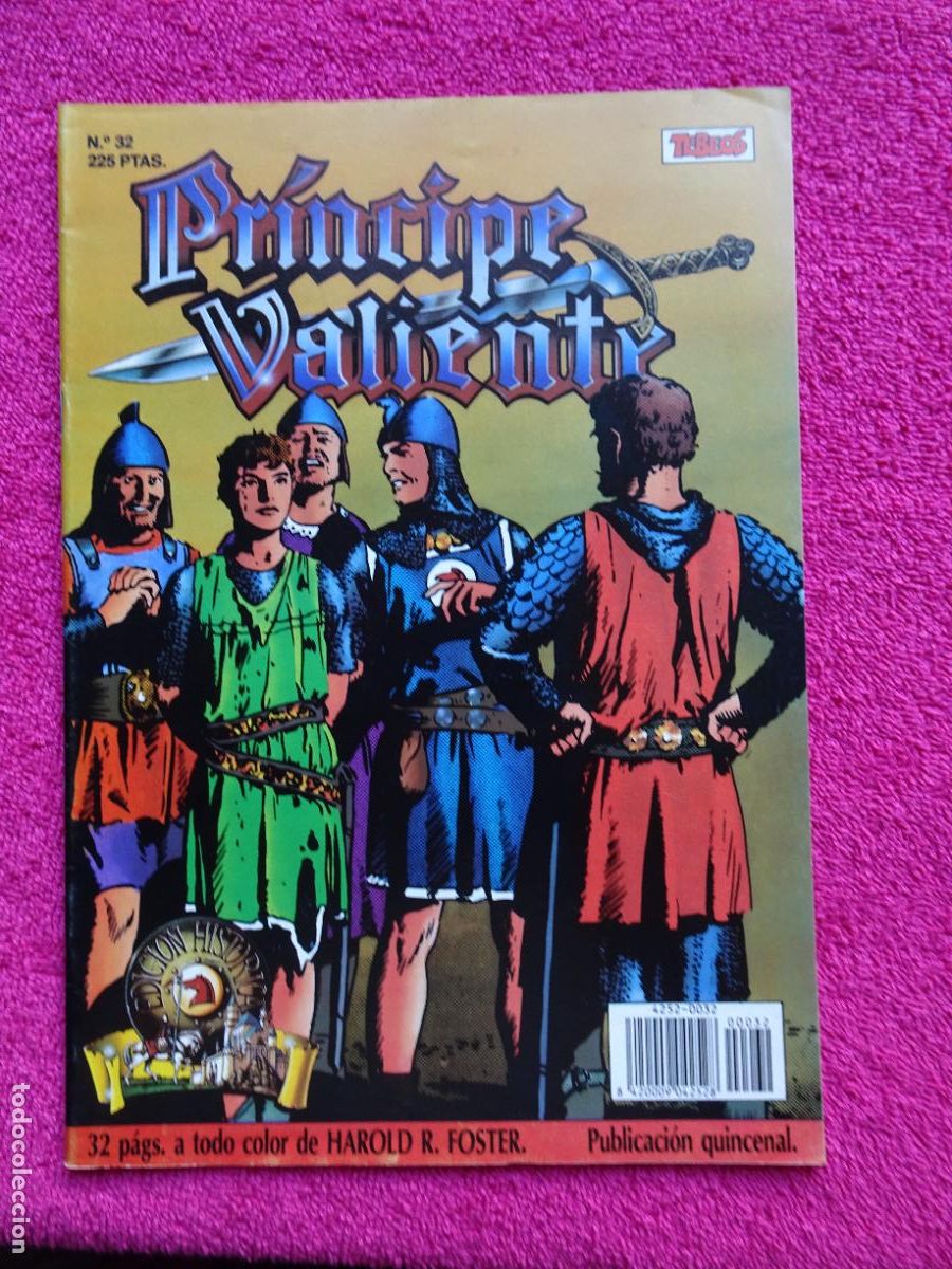 C&oacute;mics: pr&iacute;ncipe valiente 32 ediciones b 1988 edici&oacute;n hist&oacute;rica tebeos - Foto 1