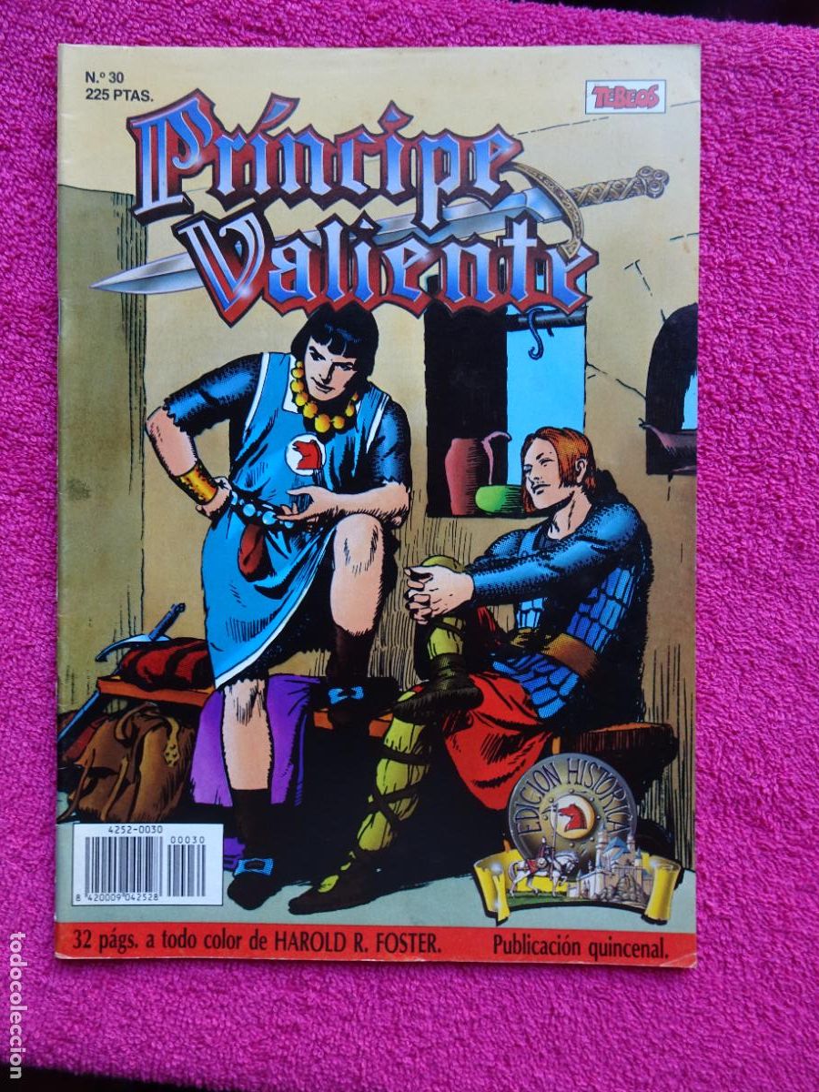 C&oacute;mics: pr&iacute;ncipe valiente 30 ediciones b 1988 edici&oacute;n hist&oacute;rica tebeos - Foto 1