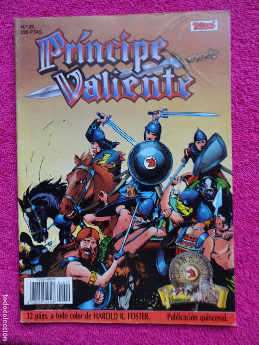 C&oacute;mics: pr&iacute;ncipe valiente 29 ediciones b 1988 edici&oacute;n hist&oacute;rica tebeos - Foto 1