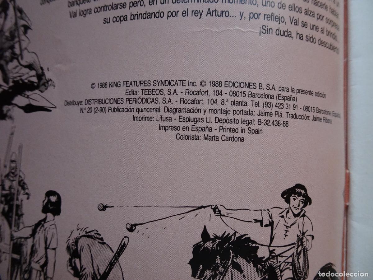 C&oacute;mics: pr&iacute;ncipe valiente 20 ediciones b 1988 edici&oacute;n hist&oacute;rica tebeos - Foto 3