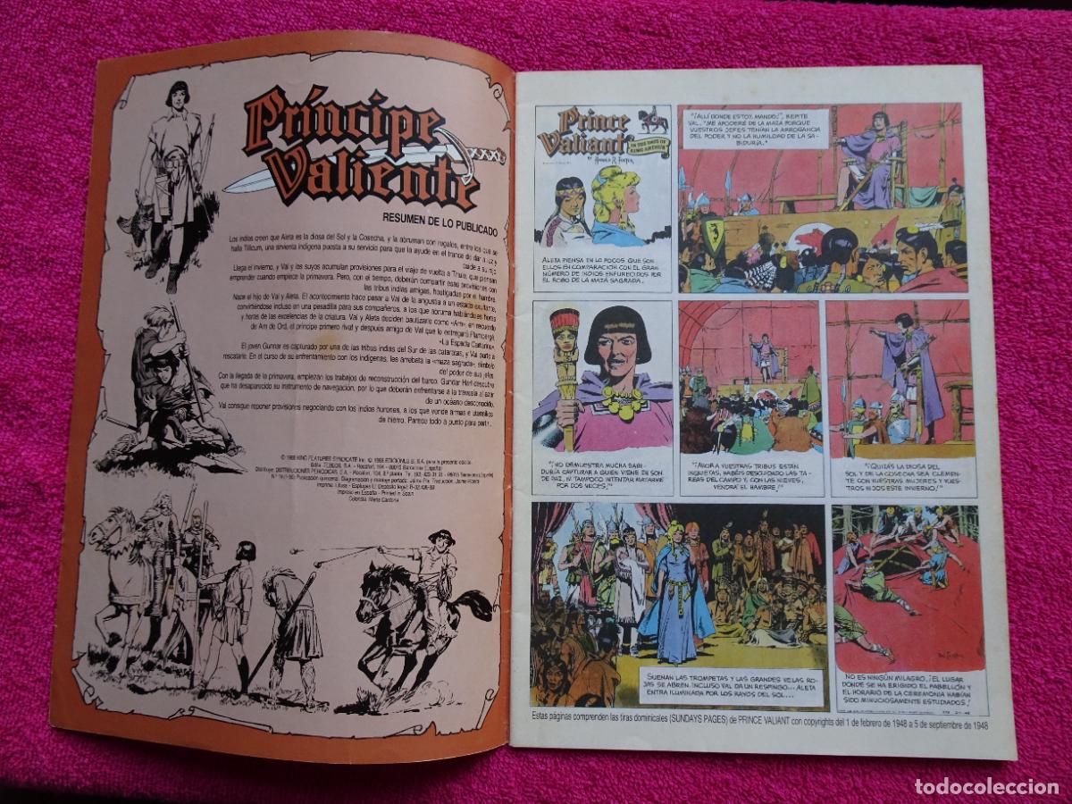 C&oacute;mics: pr&iacute;ncipe valiente 19 ediciones b 1988 edici&oacute;n hist&oacute;rica tebeos - Foto 2