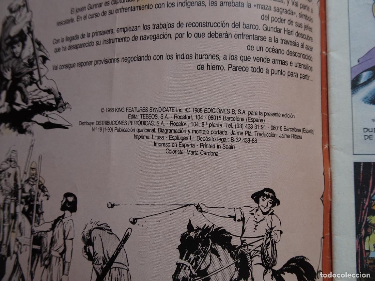 C&oacute;mics: pr&iacute;ncipe valiente 19 ediciones b 1988 edici&oacute;n hist&oacute;rica tebeos - Foto 3