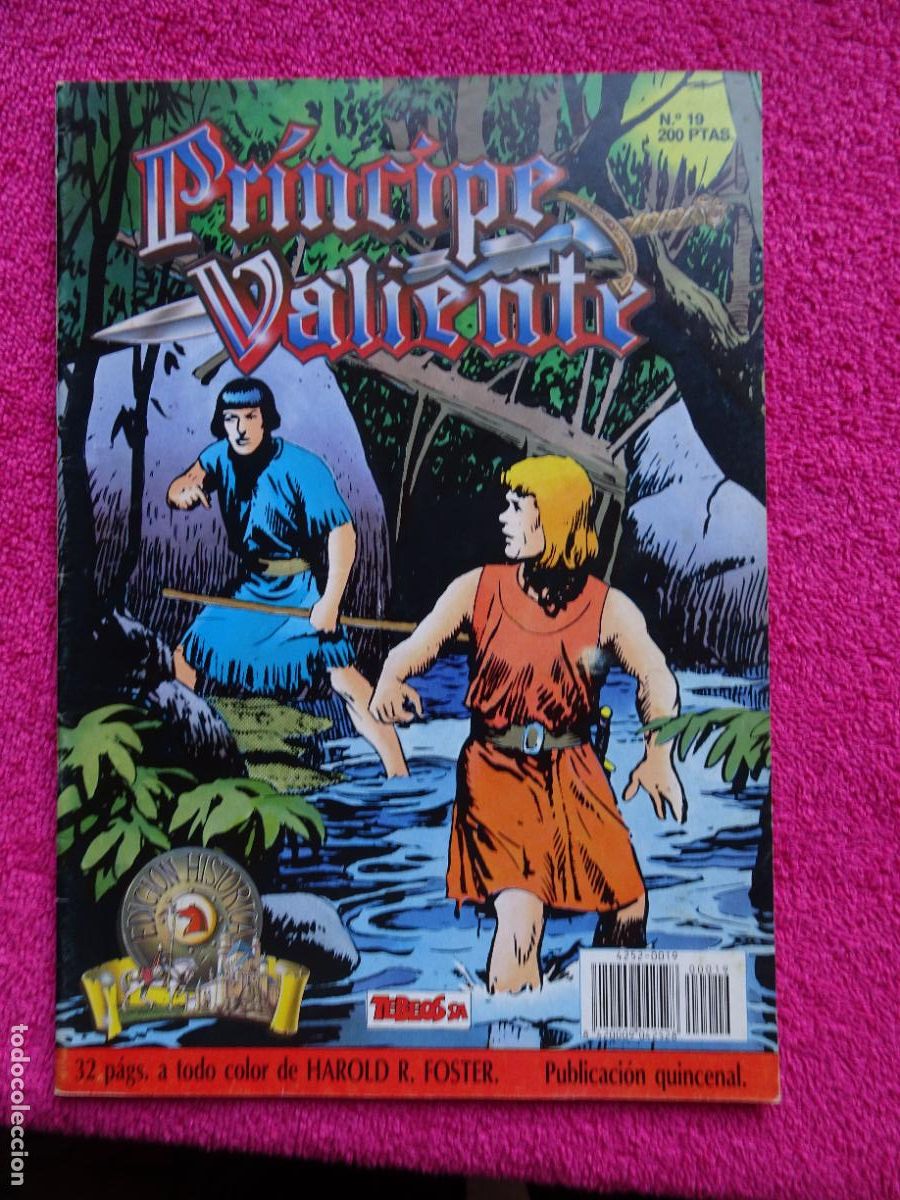 C&oacute;mics: pr&iacute;ncipe valiente 19 ediciones b 1988 edici&oacute;n hist&oacute;rica tebeos - Foto 1